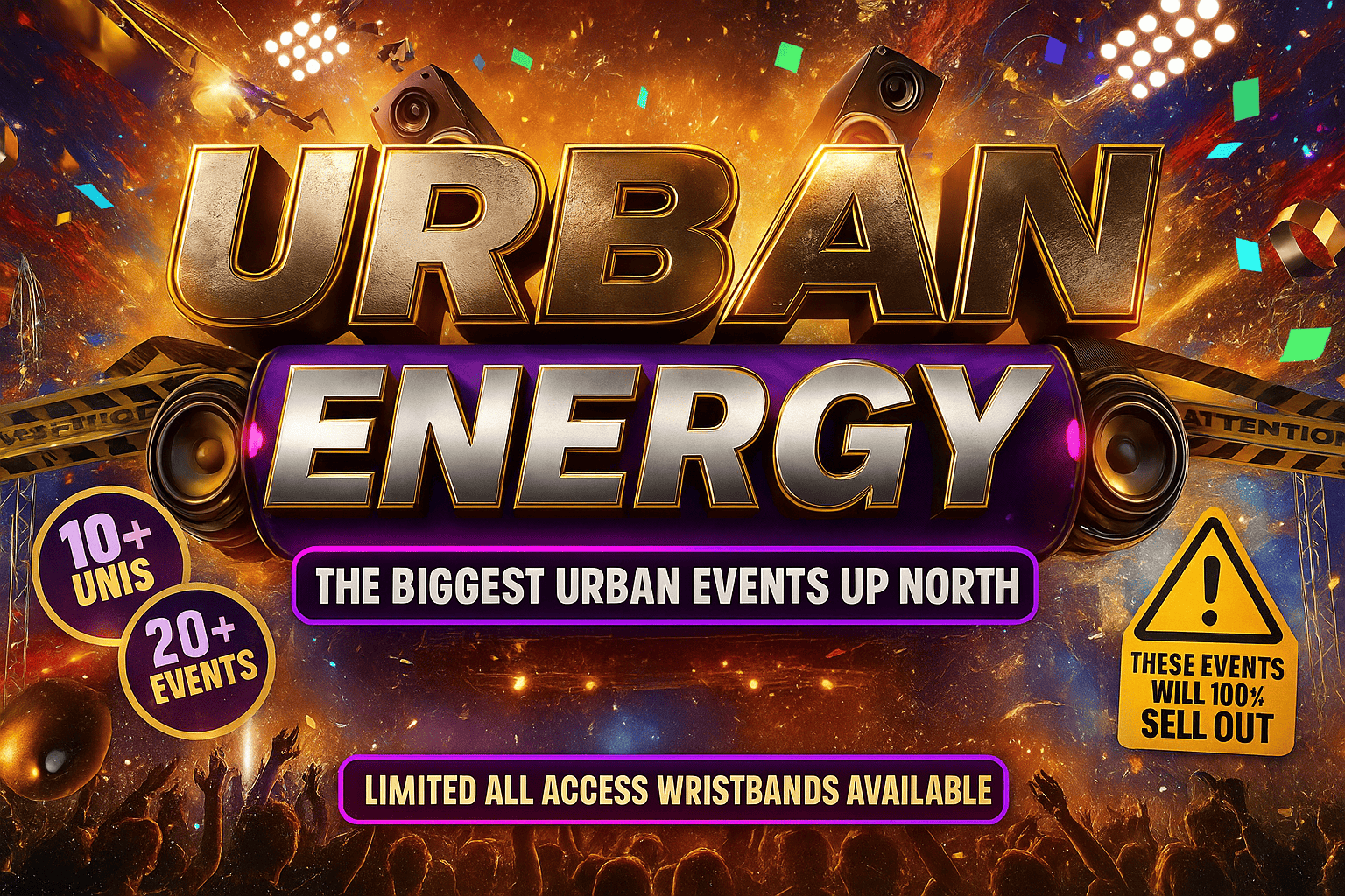 NEWCASTLE’S ALL-ACCESS URBAN FRESHERS WRISTBAND 2025