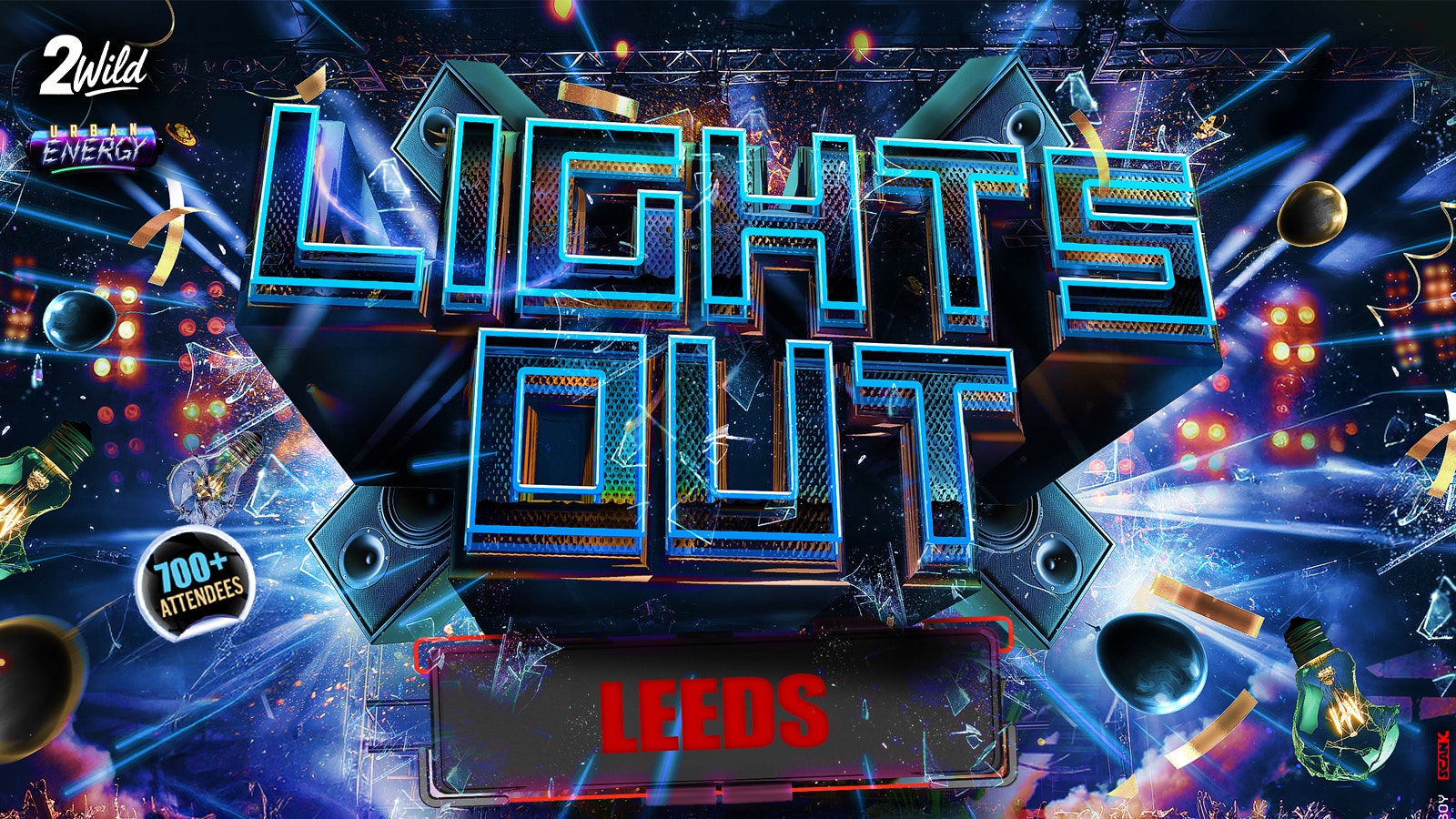 LIGHTS OUT LEEDS – Leed’s Littest Event!