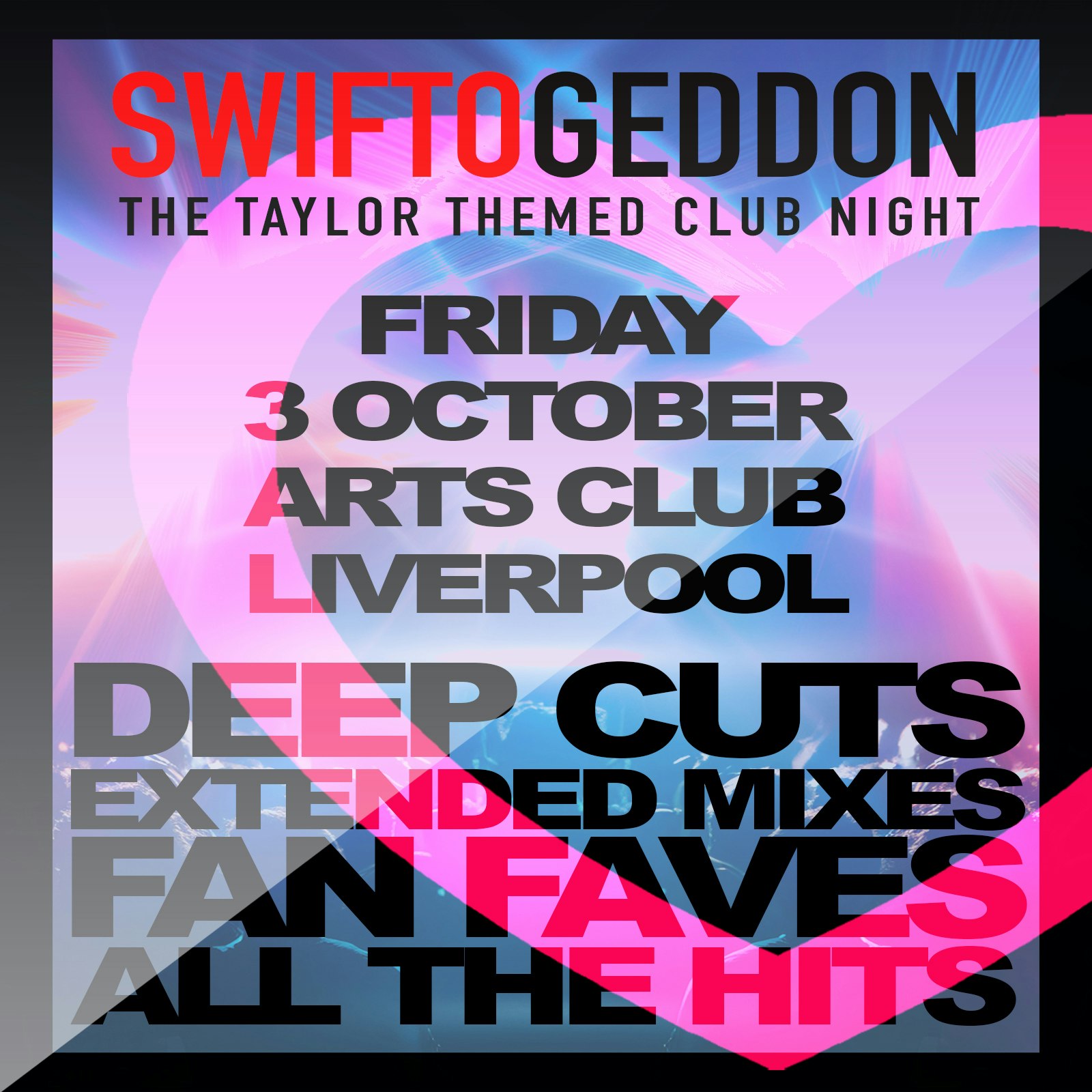 Swiftogeddon – The Taylor Themed Club Night