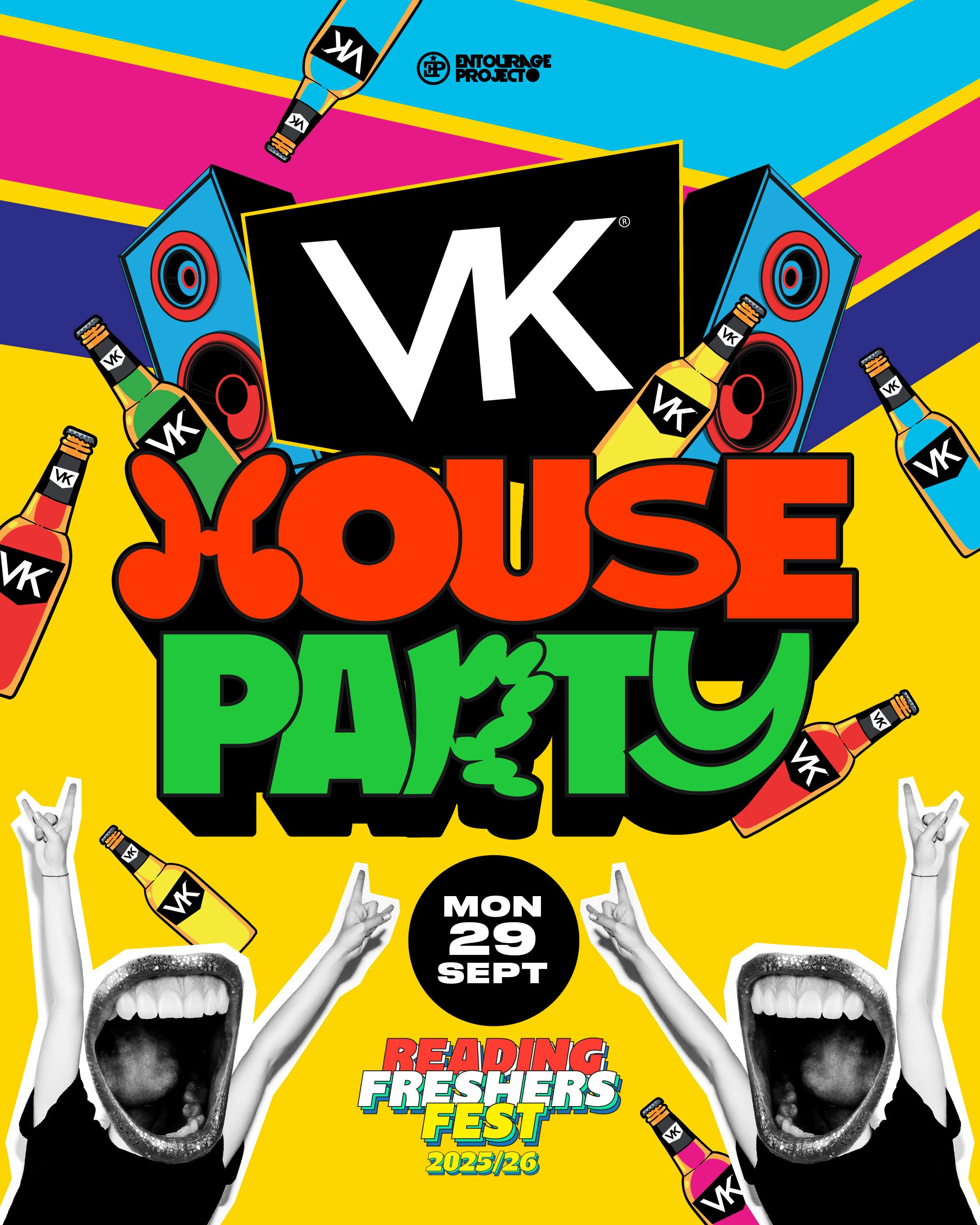 VK House Party @ POPWORLD (PART OF FRESHERS FEST 25)