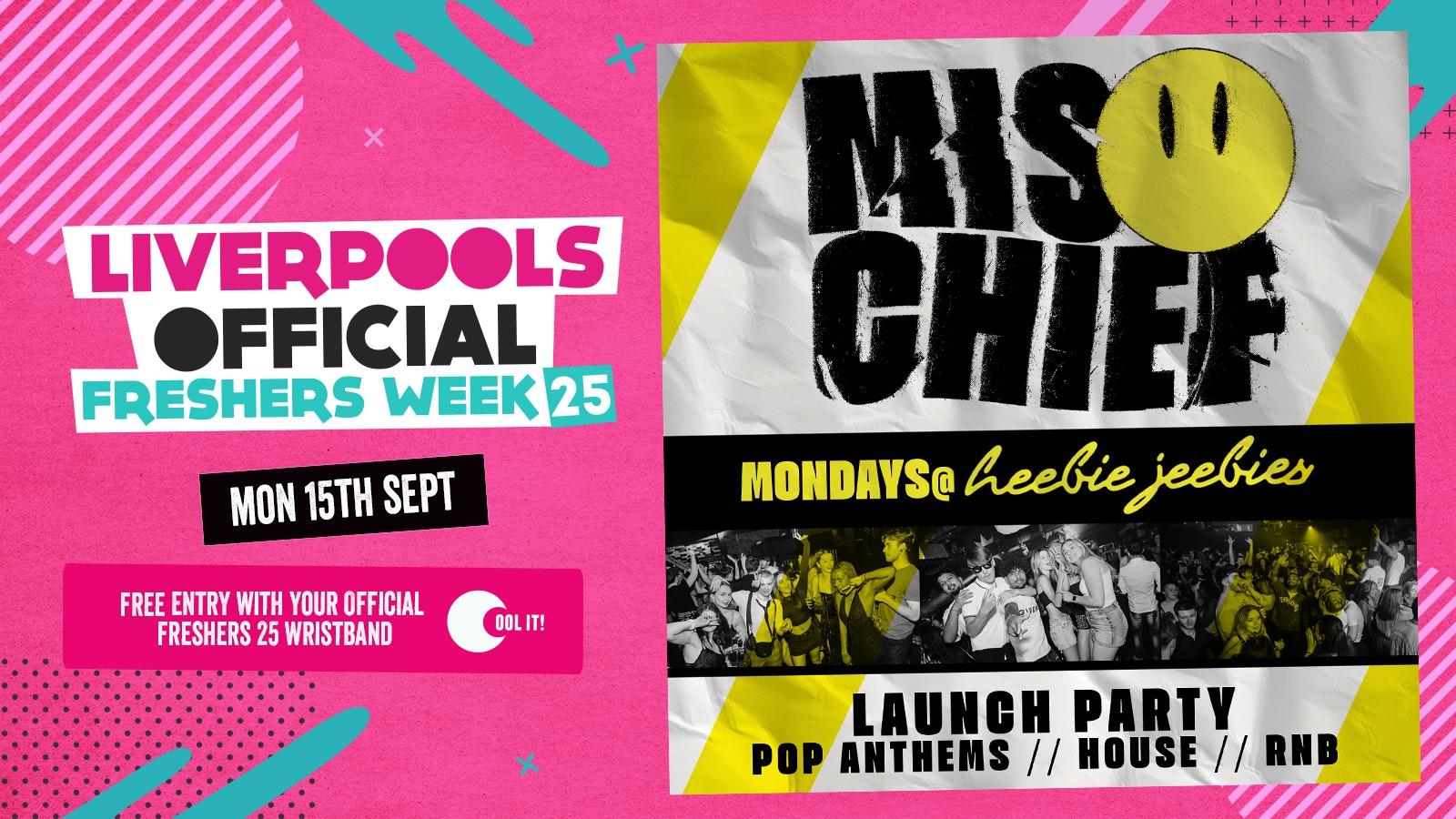 DAY 2 – OFFICIAL EVENT 1 – 💥⚠️ MISCHIEF MONDAYS ⚠️💥 – BRAND NEW WEEKLY MONDAYS