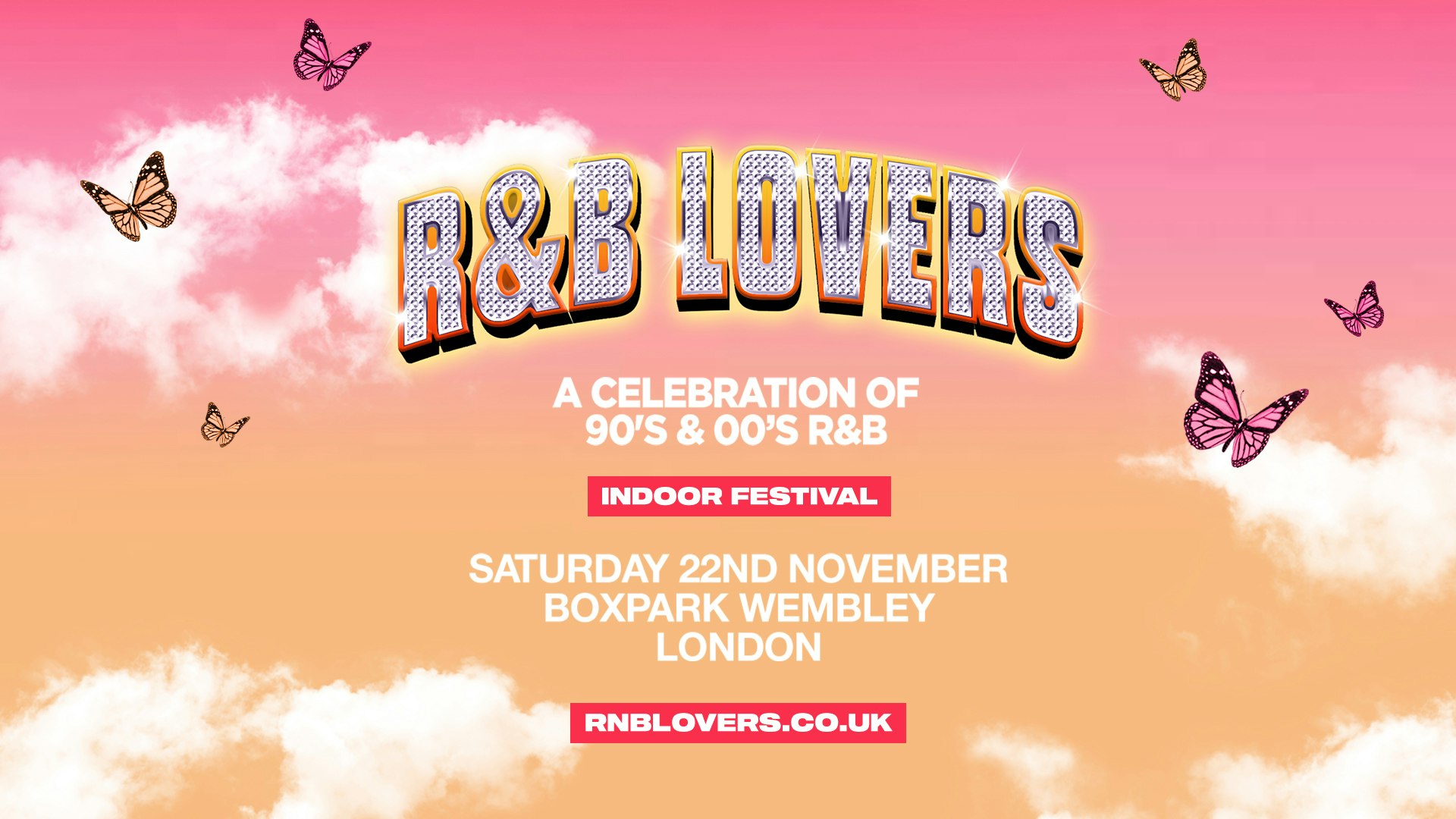 R&B Lovers – Saturday 22nd November – Boxpark London [PRE-SALE DISCOUNTED TICKETS ON SALE 9AM THURSDAY!]