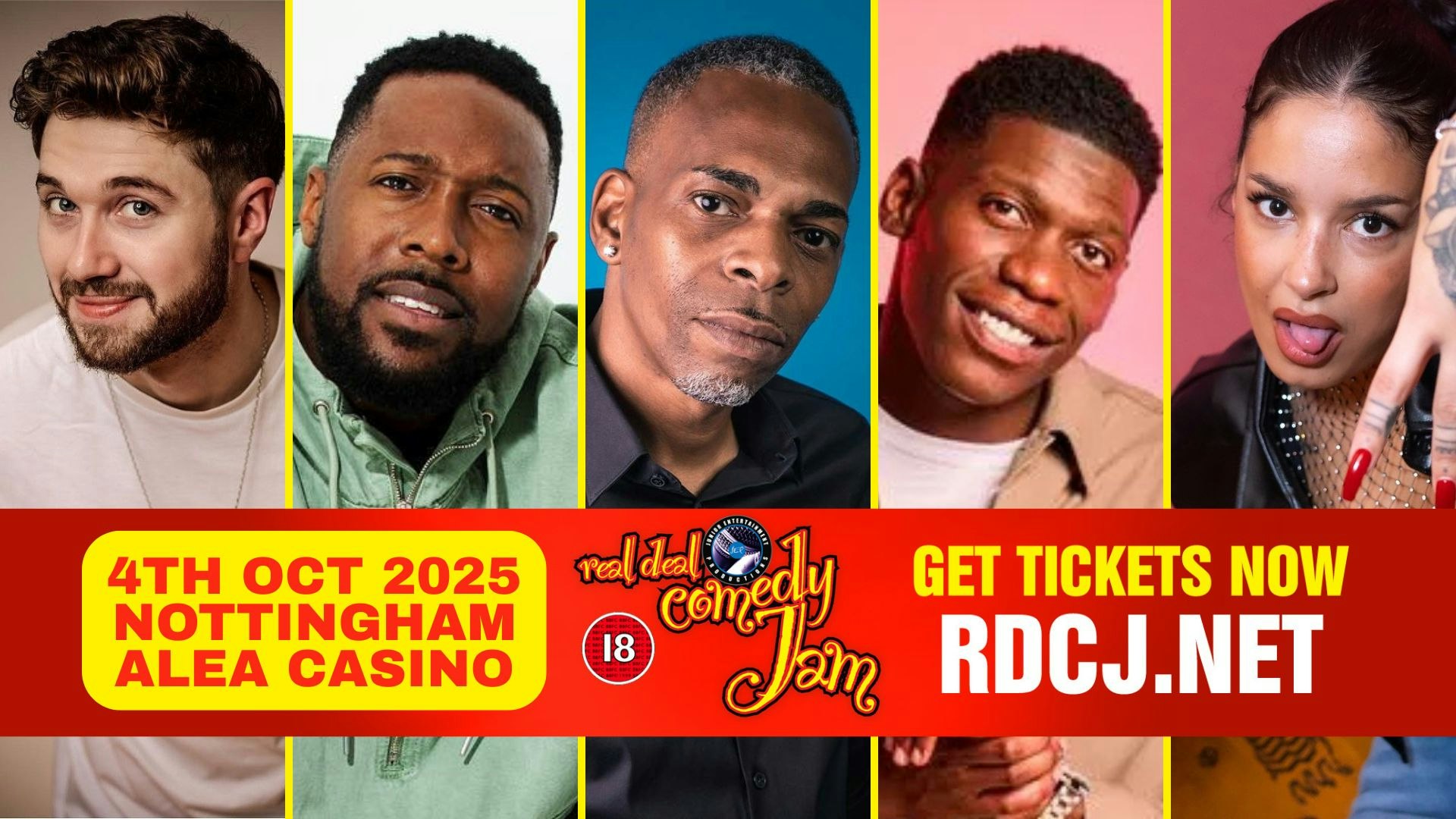 Nottingham Real Deal Comedy Jam Autumn Special!