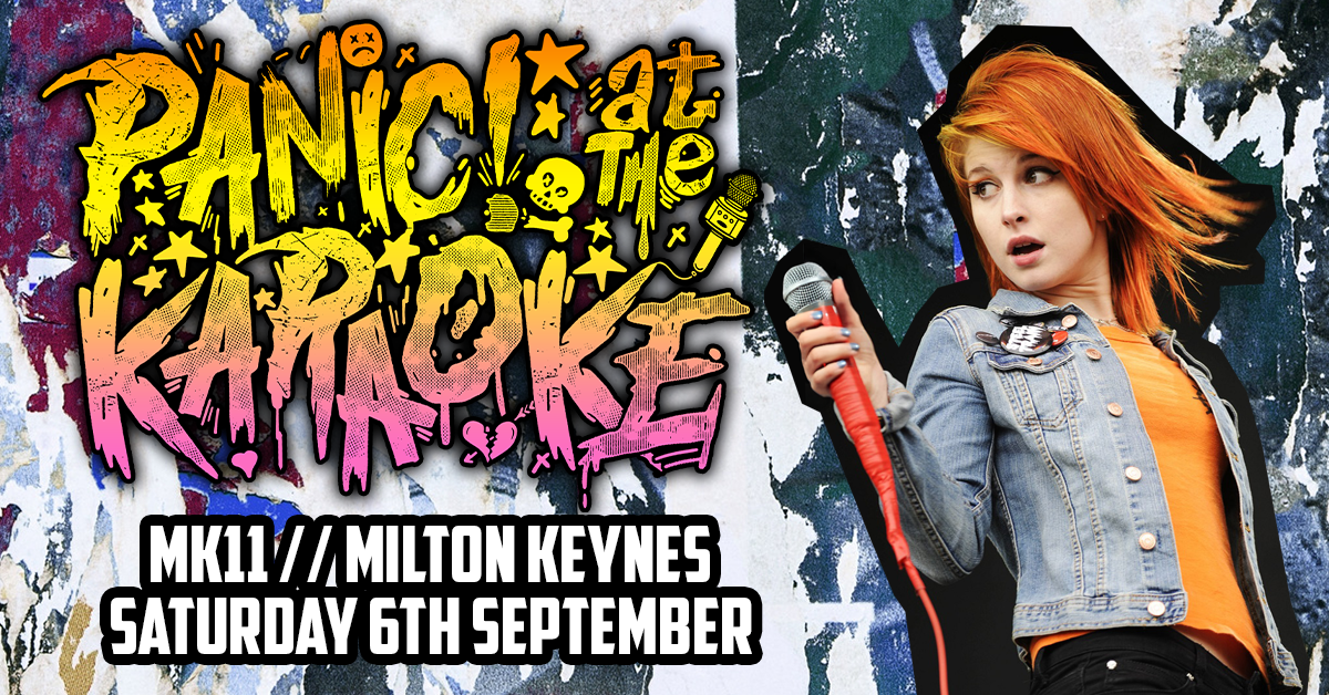 Panic At The Karaoke! – Clubnight at MK11, Milton Keynes