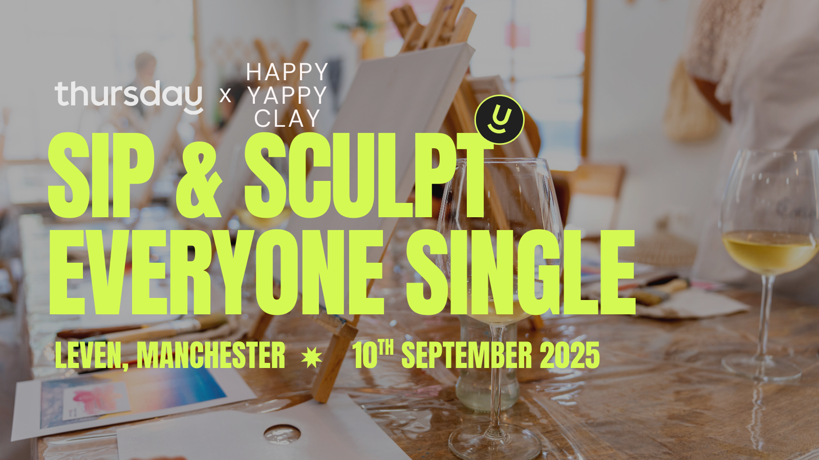 Wednesday | Sip & Sculpt | Manchester