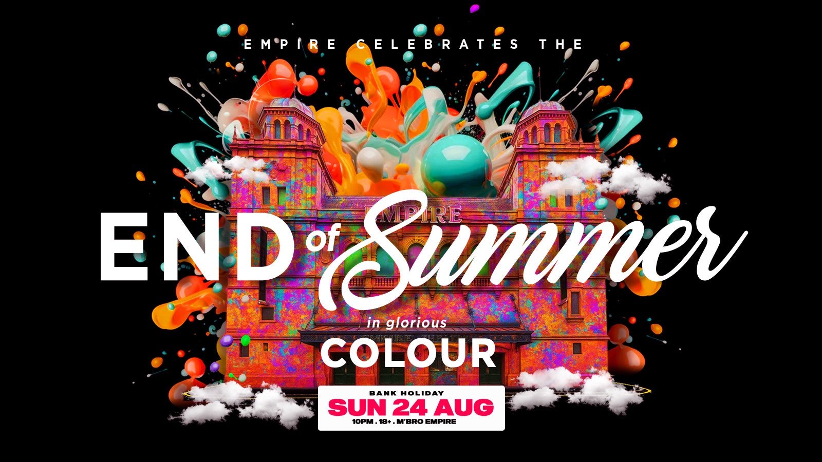 BANK HOLIDAY: End of the Summer, in Colour!