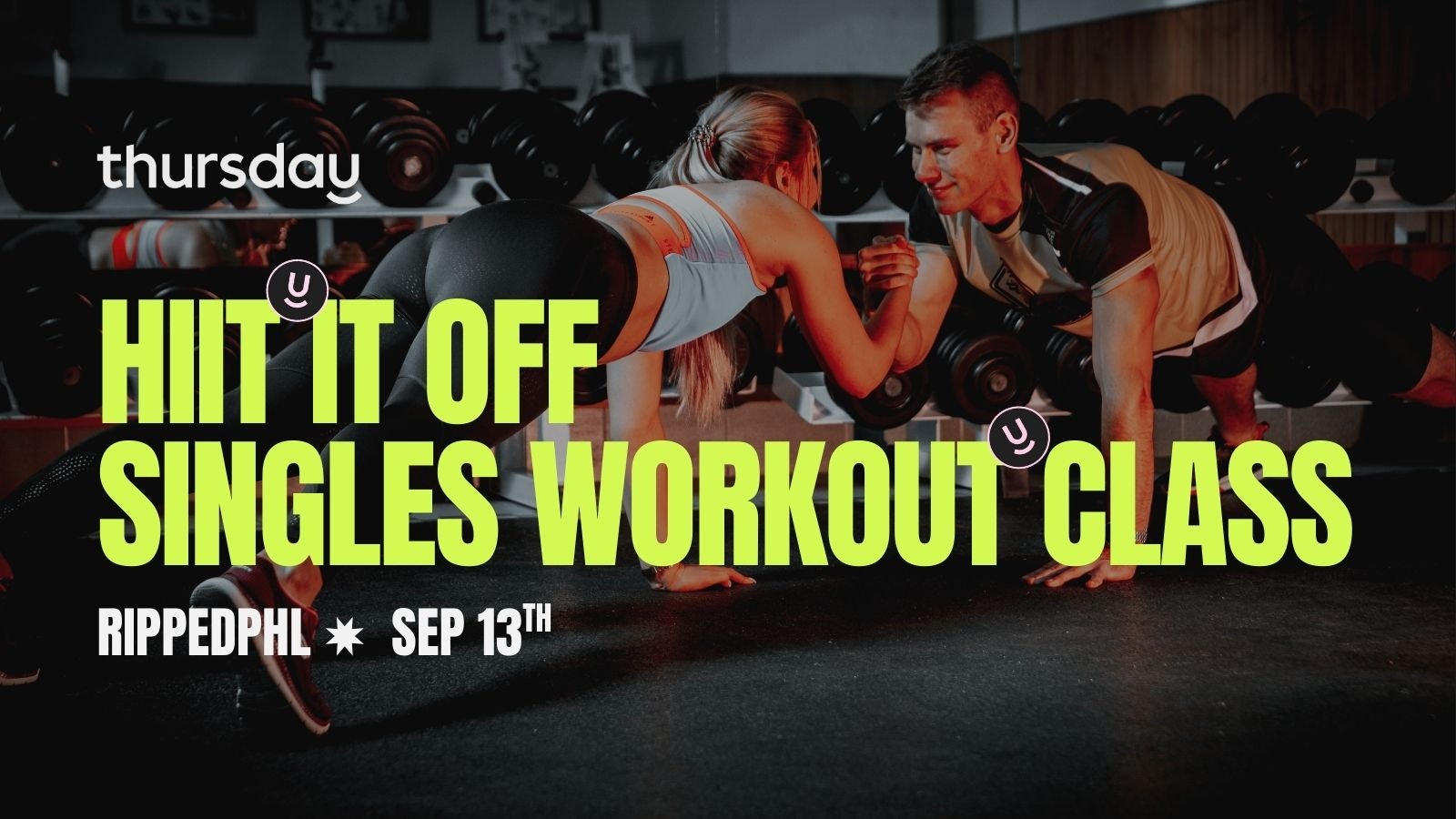 Saturday | HIIT It Off: Singles Workout Class | Philadelphia