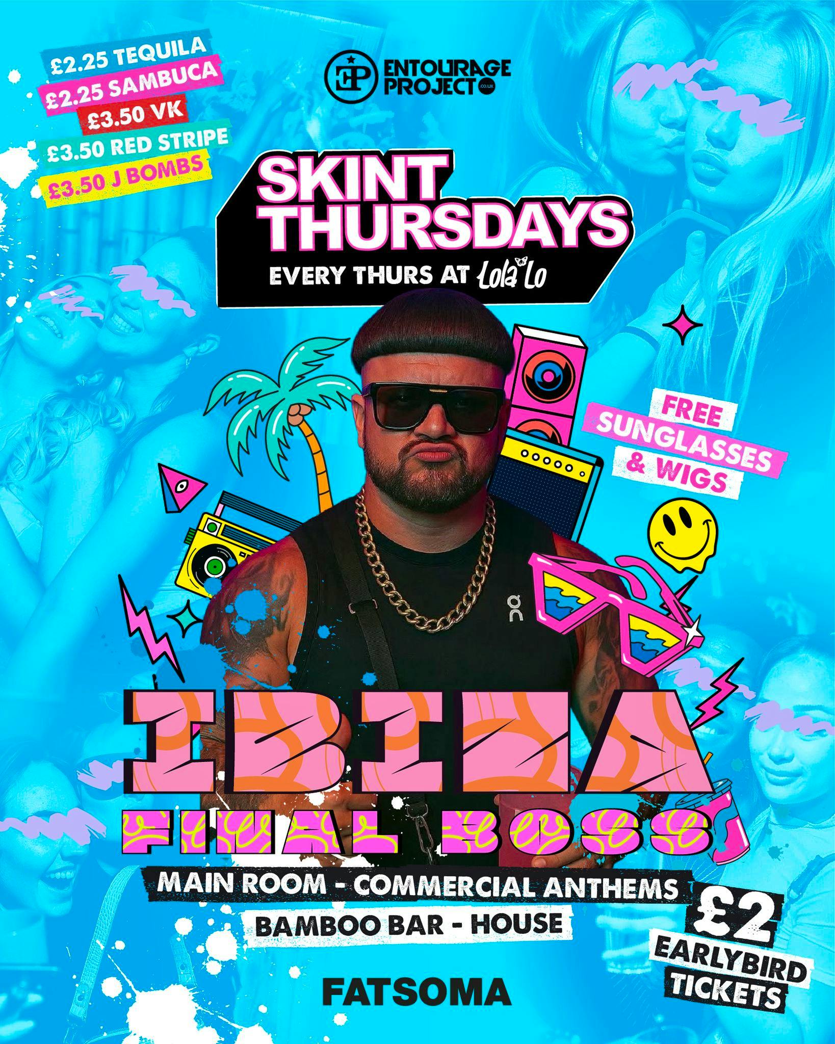 IBIZA FINAL BOSS NIGHT @ LOLA LO 🏝️❤️ | Entourage Project