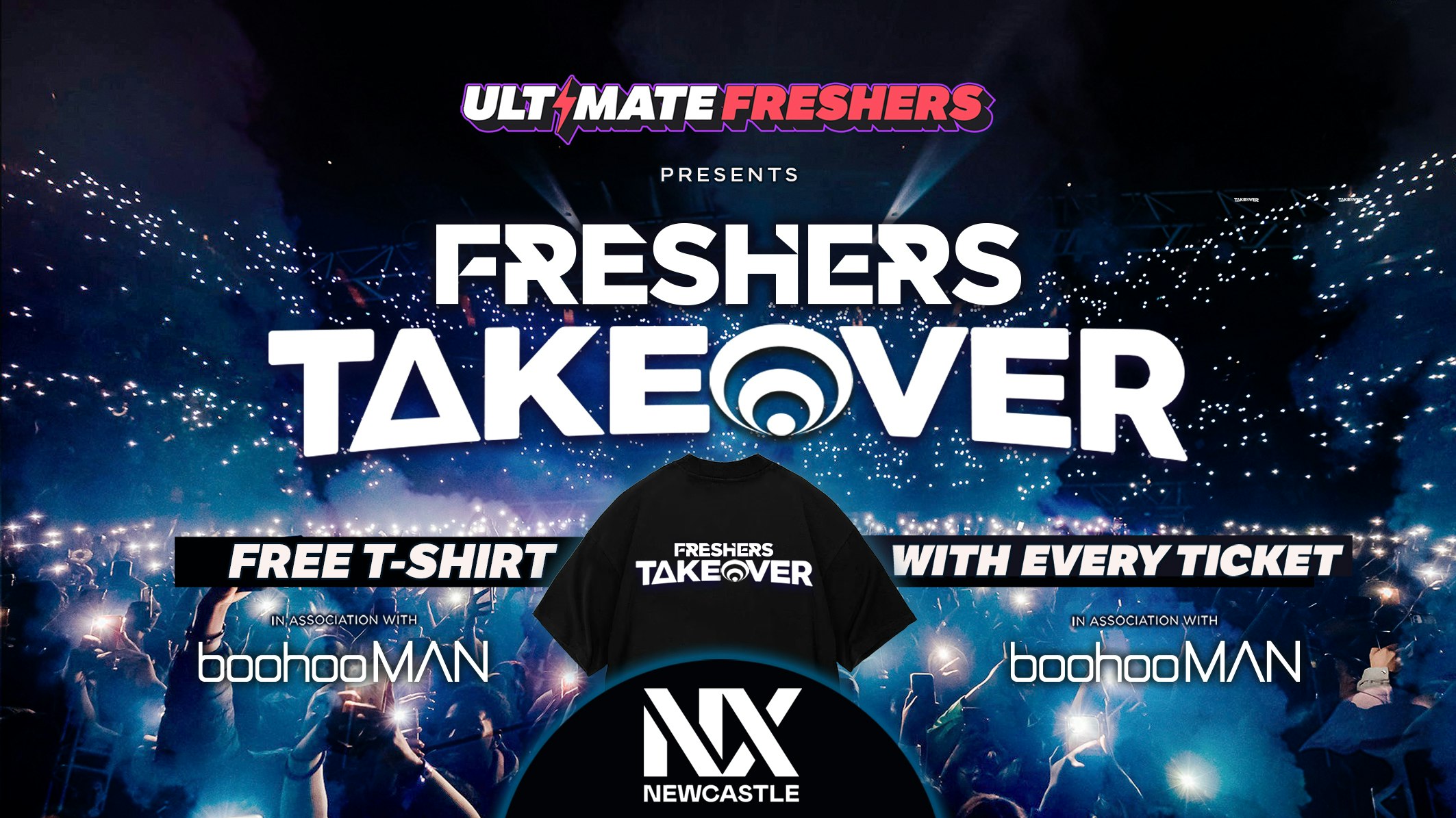 FRESHERS TAKEOVER NEWCASTLE 2025 ⚡ 🚨 FINAL 150 TICKETS! 🚨