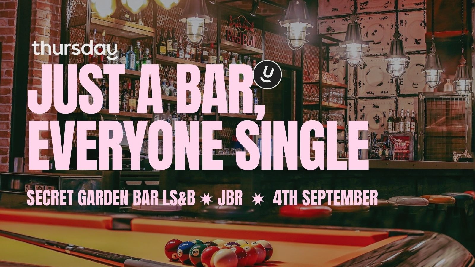 THURSDAY  | LOCK,STOCK & BARREL GARDEN BAR – JBR