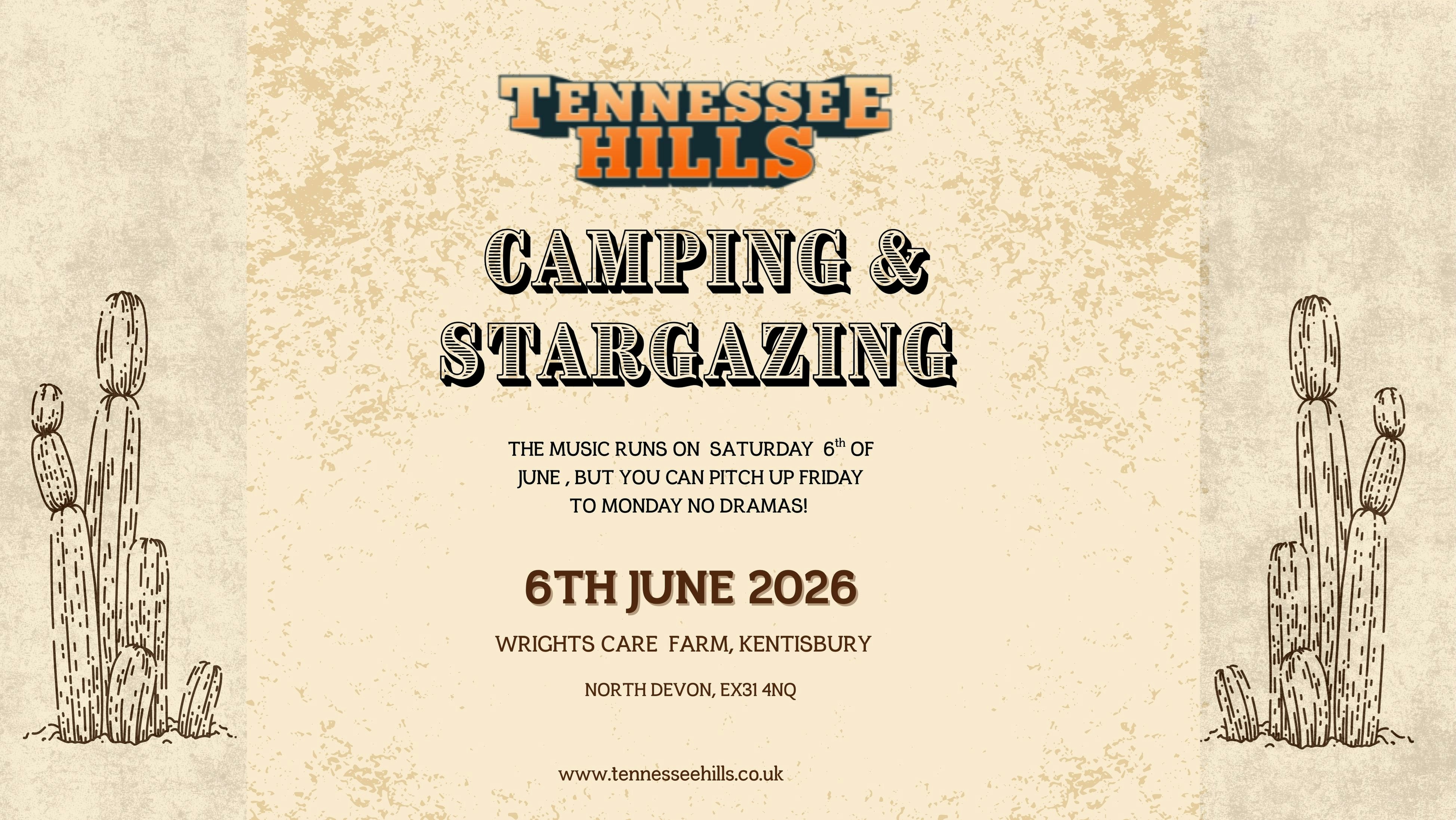 Tennessee Hills Camping & Stargazing