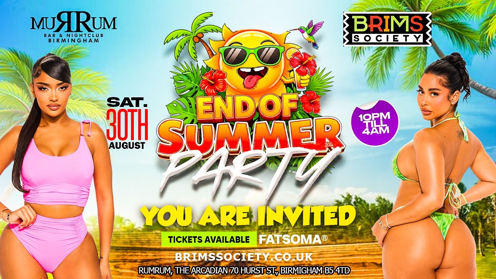 🌴☀️ THE BIGGEST END OF SUMMER PARTY! ☀️🌴 | MUSIC BY MASTER RJ DJ TAZ AND DJ DAN😱🔥
