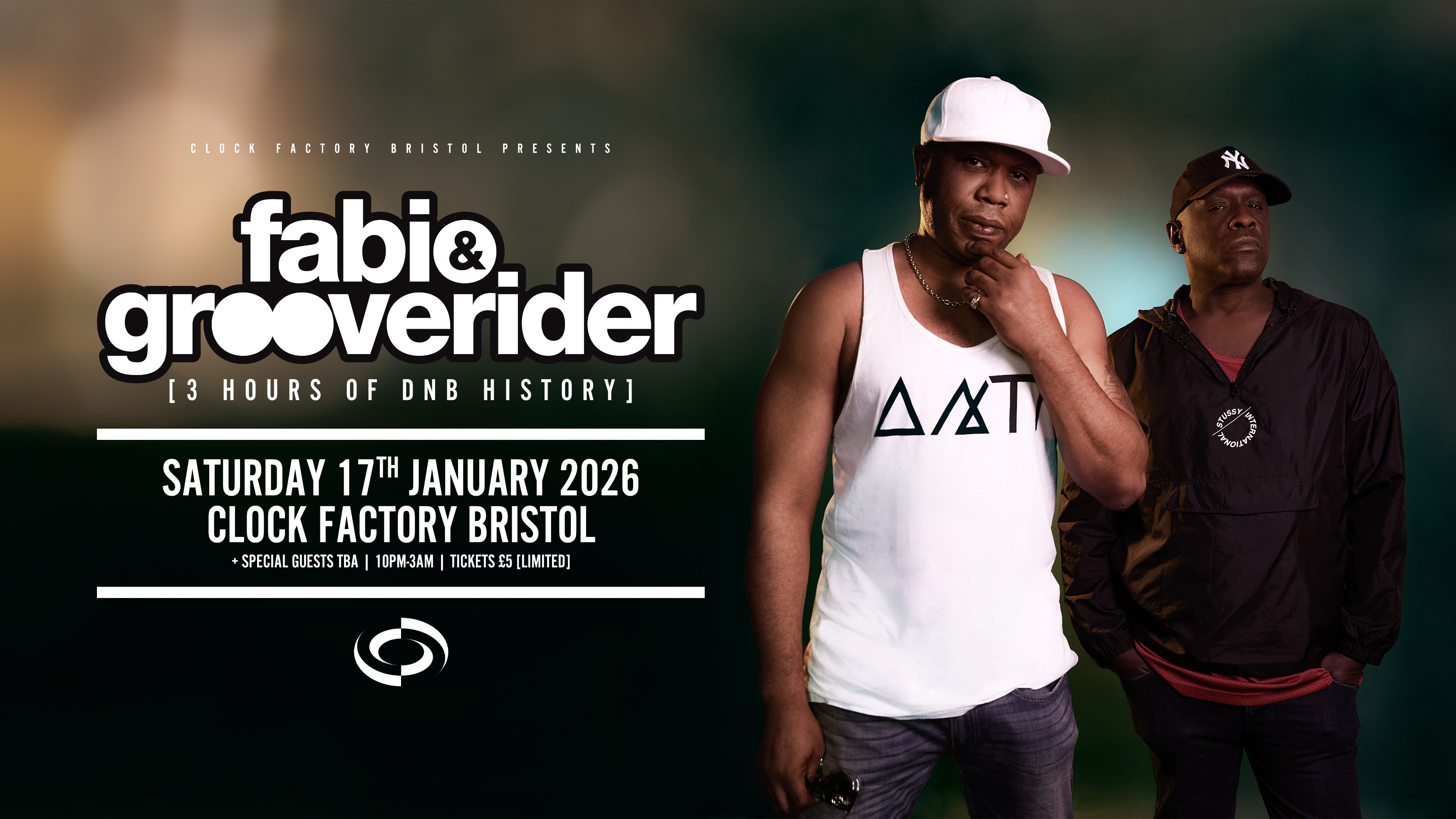 Fabio & Grooverider [3 Hours of DNB History] • Bristol