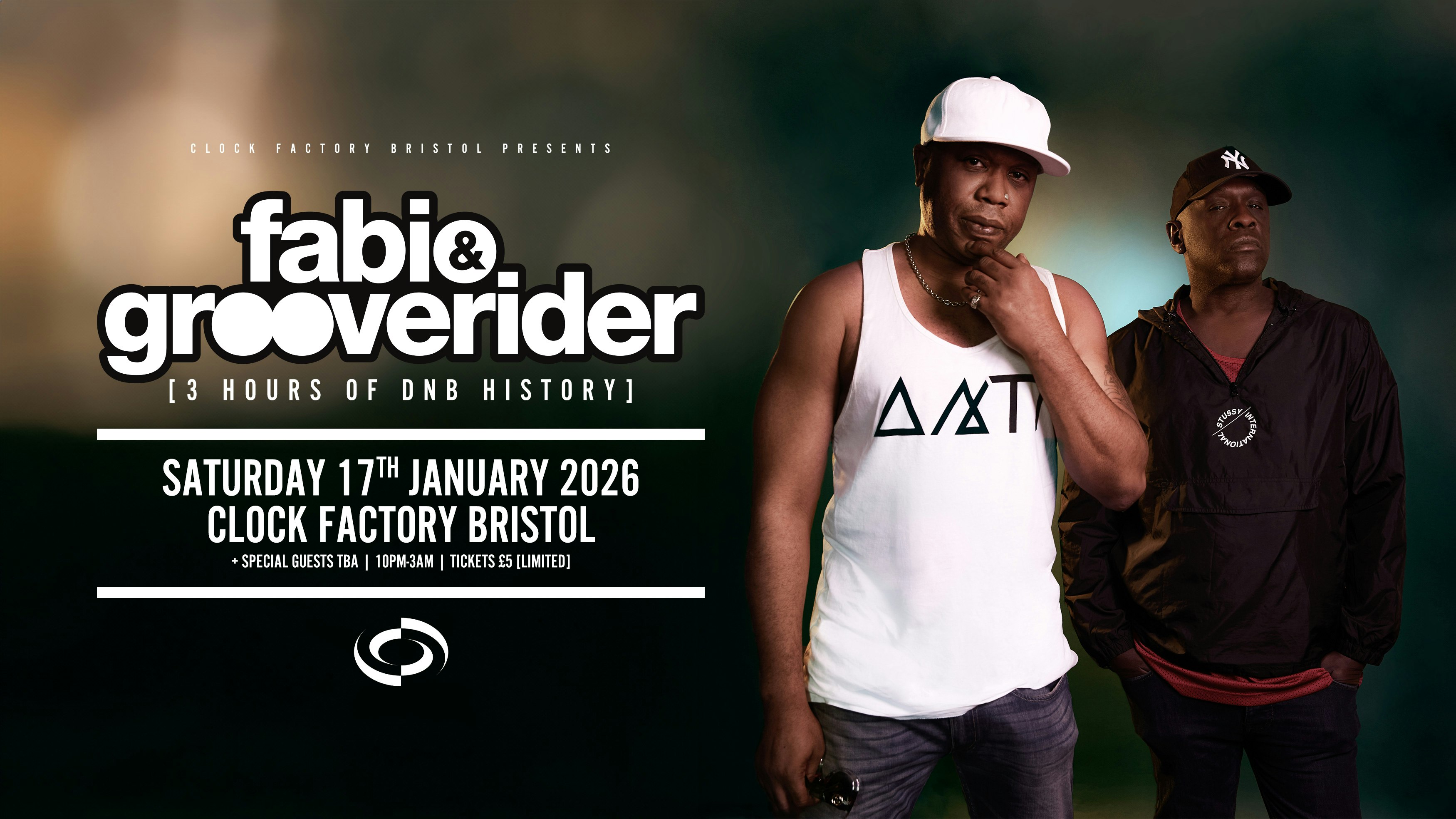 Fabio & Grooverider [3 Hours of DNB History] • Bristol