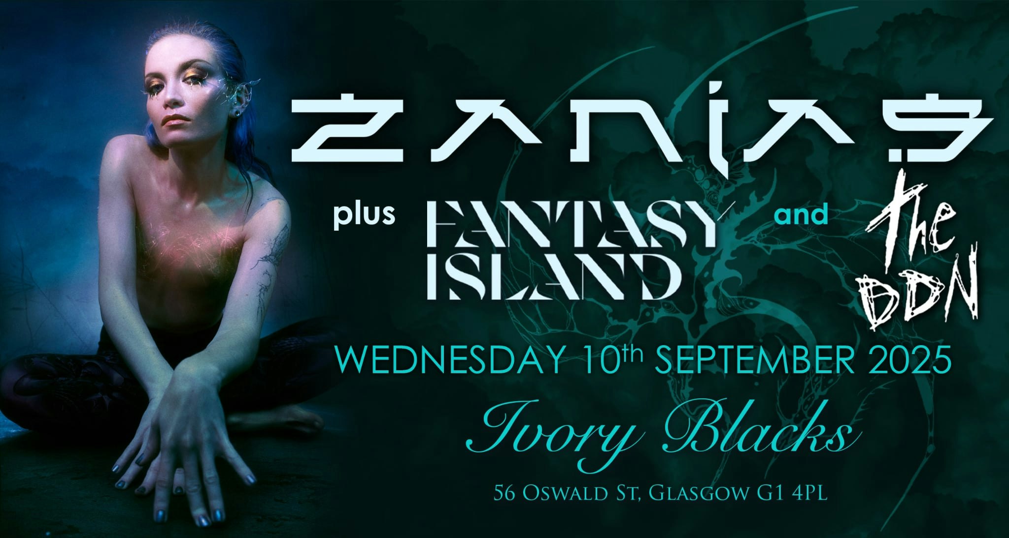 ZANIAS + Special Guests FANTASY ISLAND + DDN