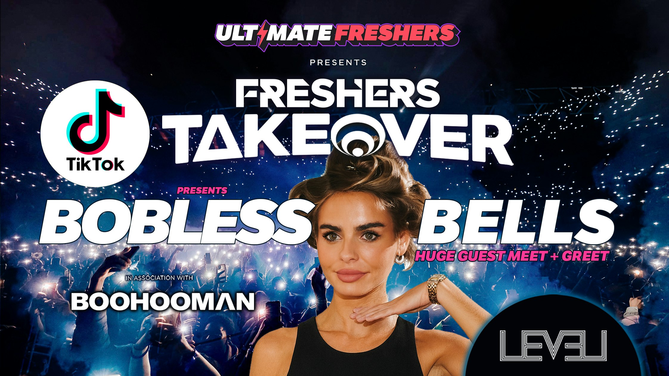 FRESHERS TAKEOVER LIVERPOOL ⚡ 🚨 FINAL 150 TICKETS! 🚨 Presents BOBLESS BELLS!
