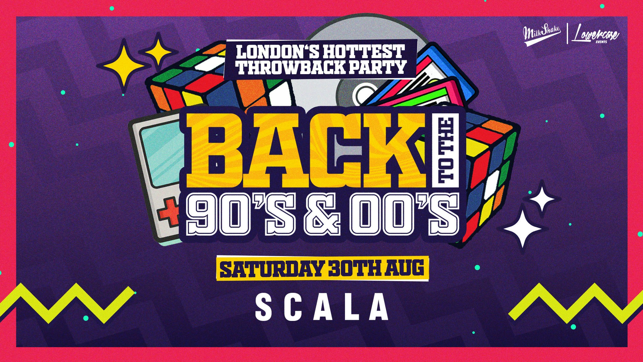 TONIGHT 10PM | Back To The 90’s & 00’s – London’s ORIGINAL Throwback Session at Scala