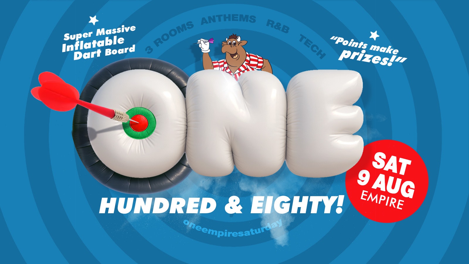 ONE: SATURDAY – 9 AUG – BULLS EYE