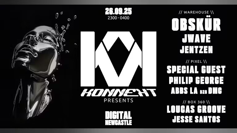 KONNEKT PRESENTS OBSKUR – JWAVE – PHILIP GEORGE – LOUCAS GROOVE