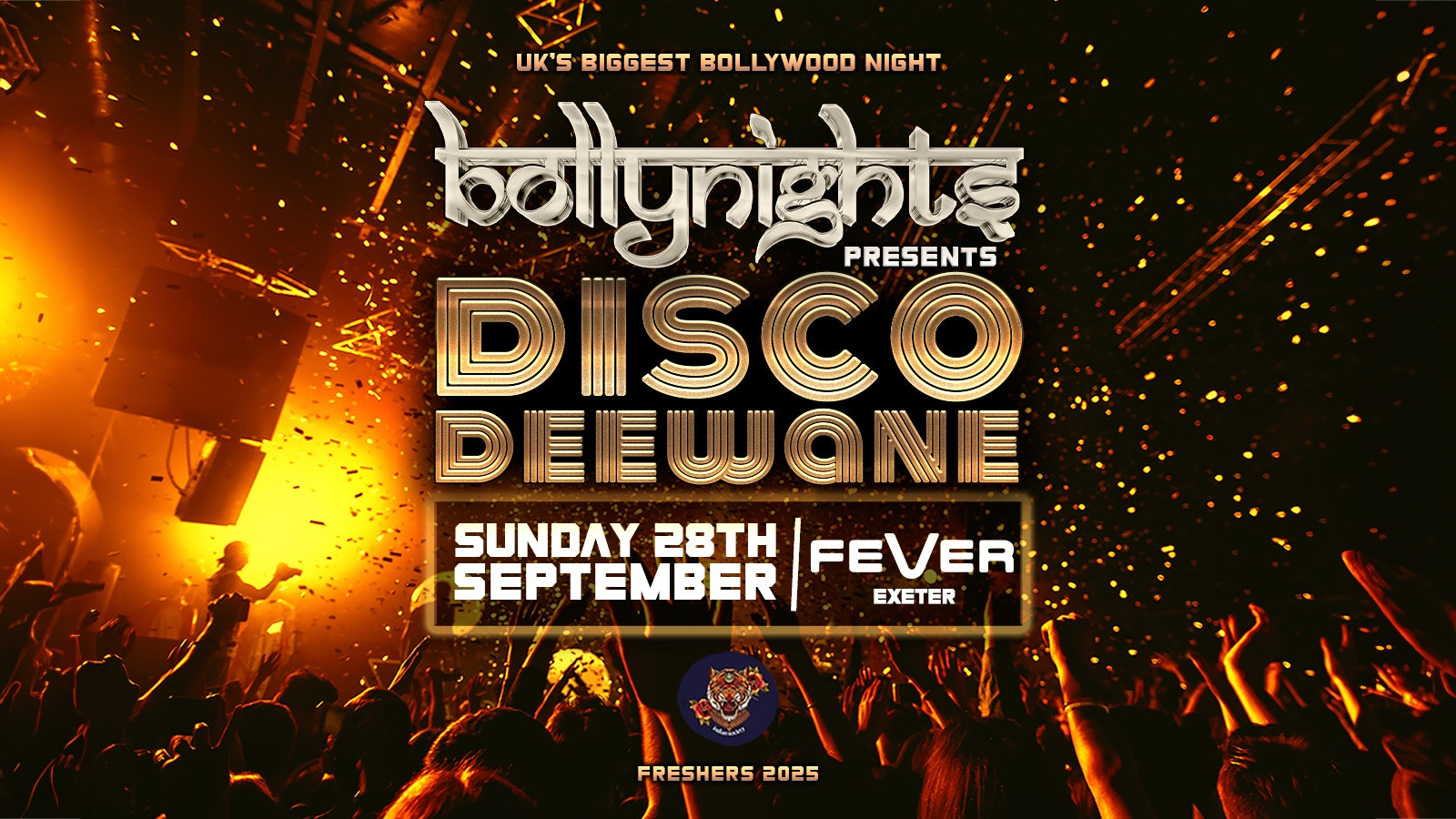 Exeter Bollynights – Disco Deewane | Sunday 28th September | Fever Nightclub