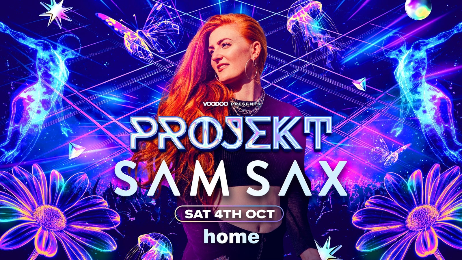 PROJEKT Saturday feat SAM SAX – 4th October @ Home