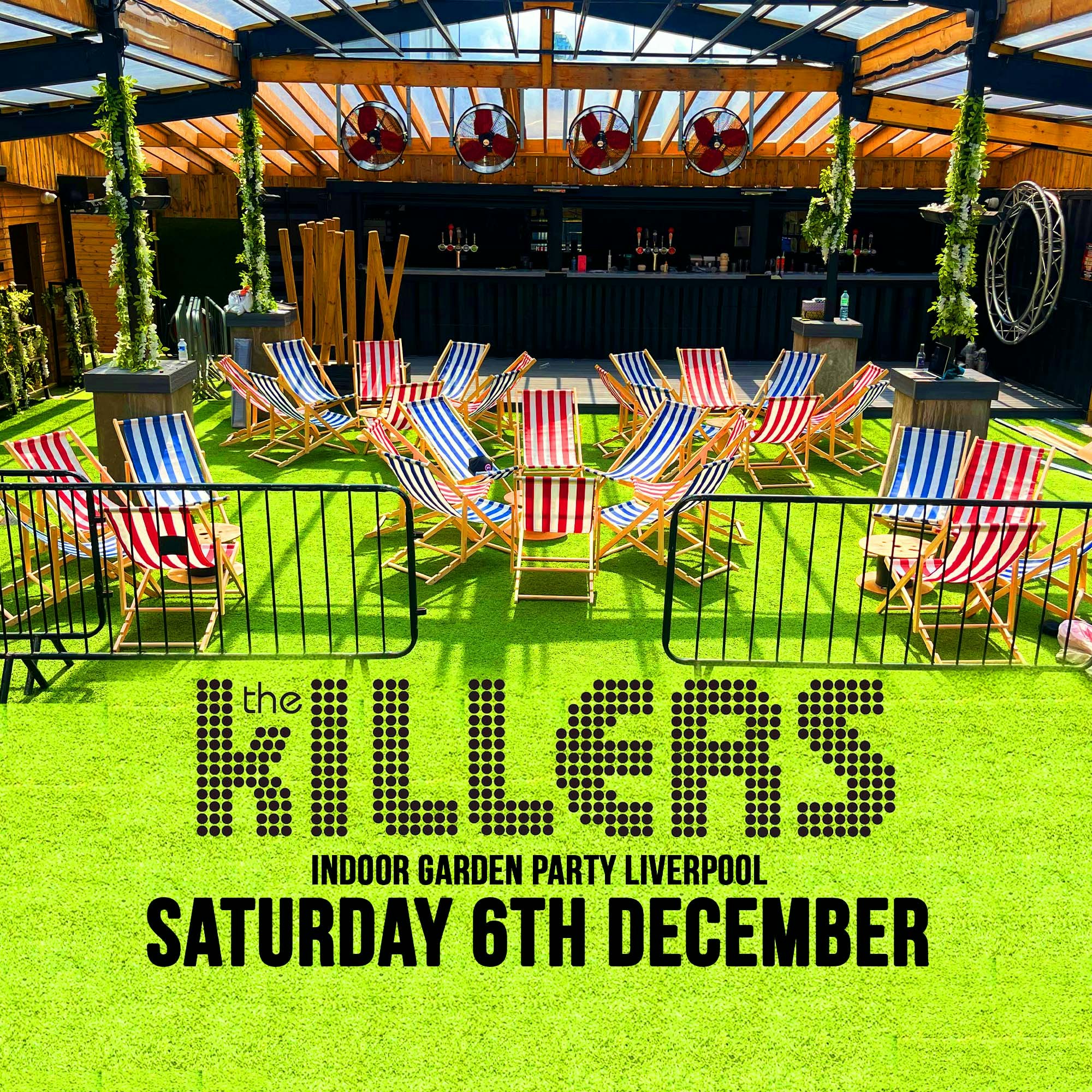 The Killers Tribute Band  – Indoor Garden Concert