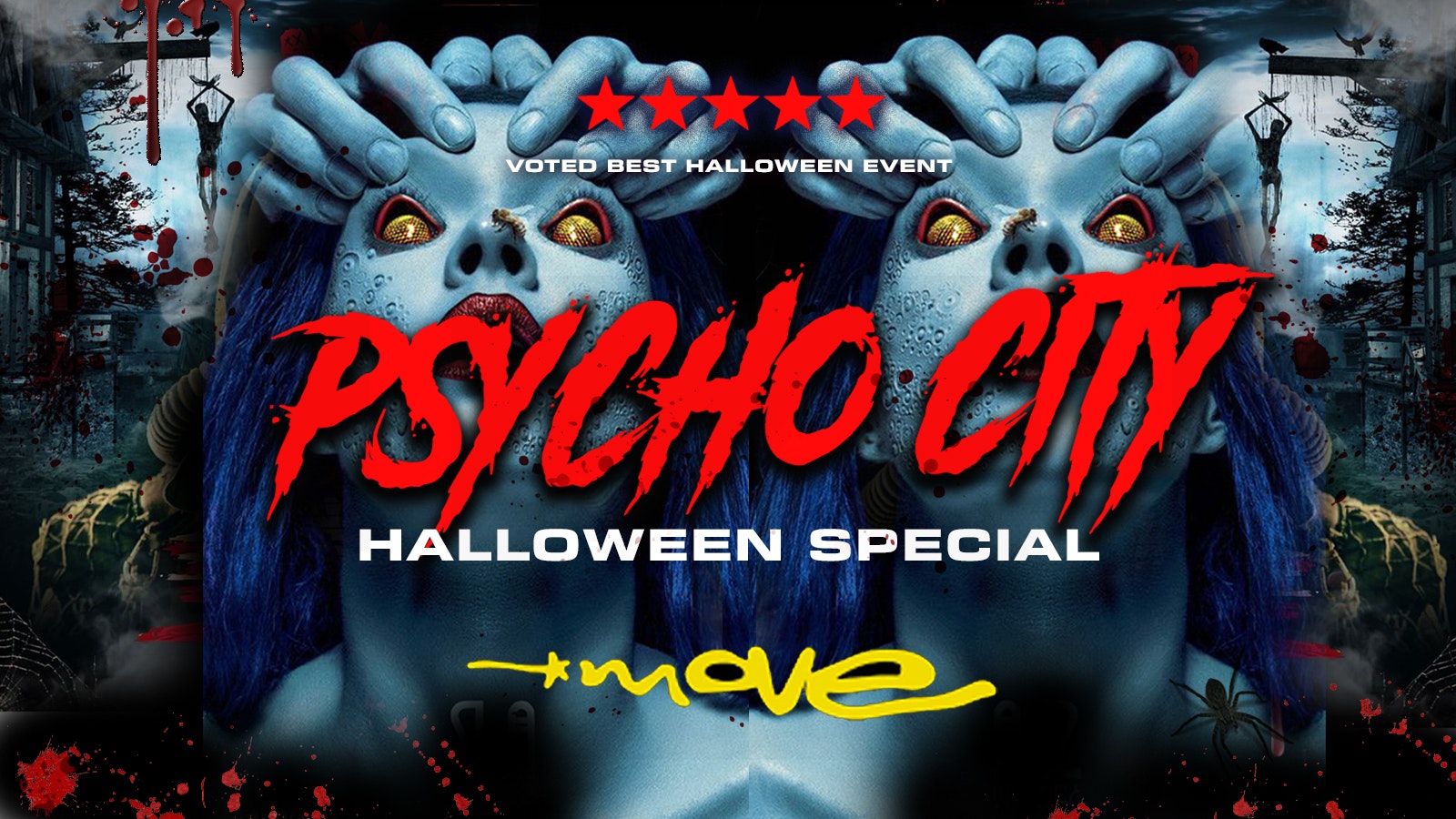 PSYCHO CITY🩸 Exeter’s Biggest Halloween Event 🎃