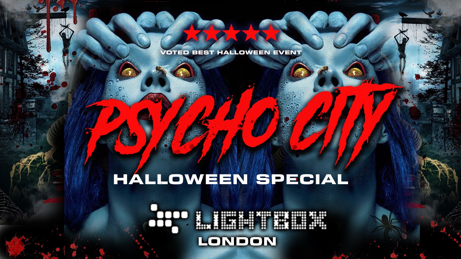 PSYCHO CITY🩸 London Biggest Halloween Event 🎃