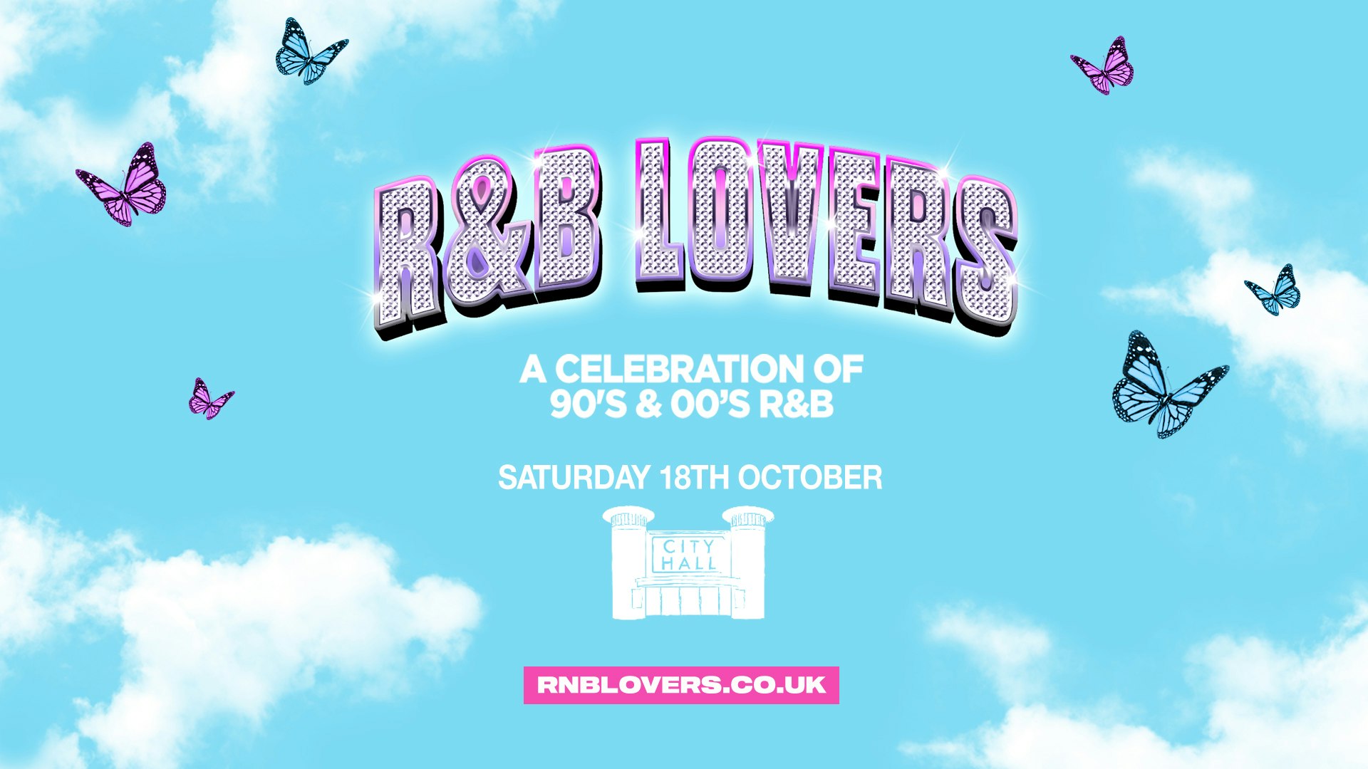 R&B Lovers – Saturday 18th October – City Hall Salisbury [PRE-SALE DISCOUNTED TICKETS ON SALE NOW!]