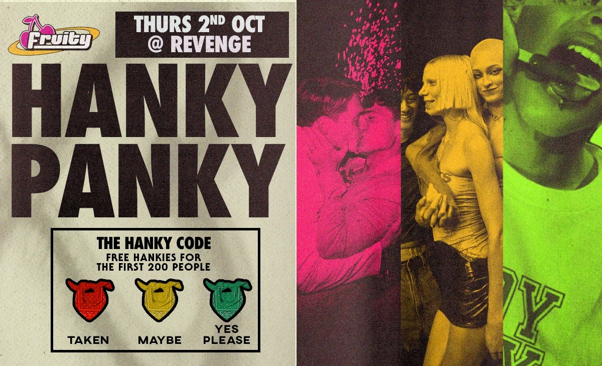 Fruity: Hanky Panky @ Revenge