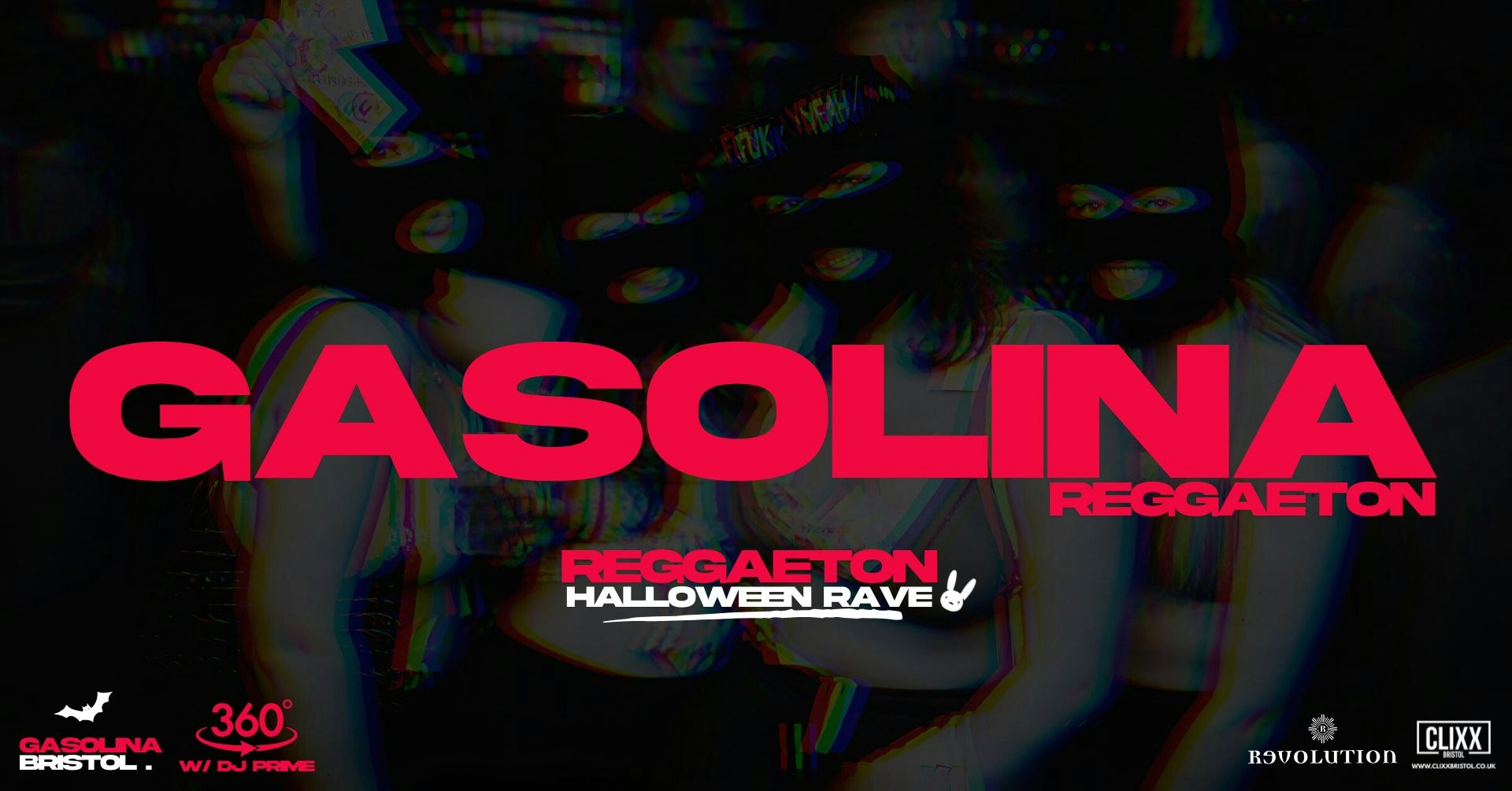 Gasolina Bristol 🔥 Reggaeton Halloween Rave w/ DJ Prime x 360