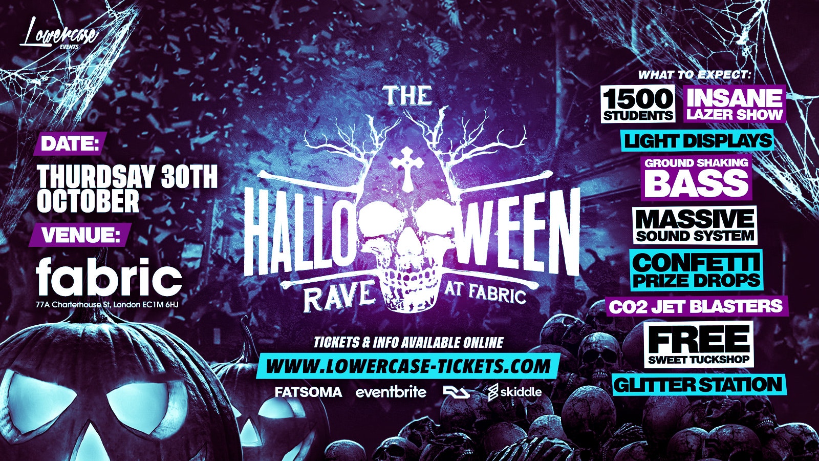 The Halloween Rave at Fabric! Halloween 2025