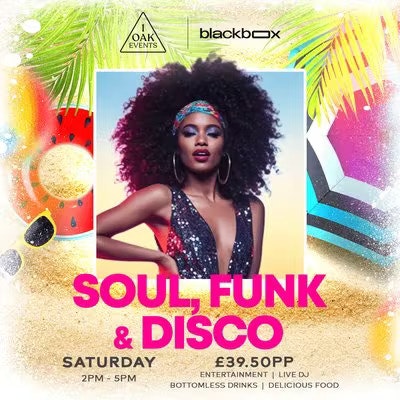 Soul, Funk & Disco Bottomless Brunch