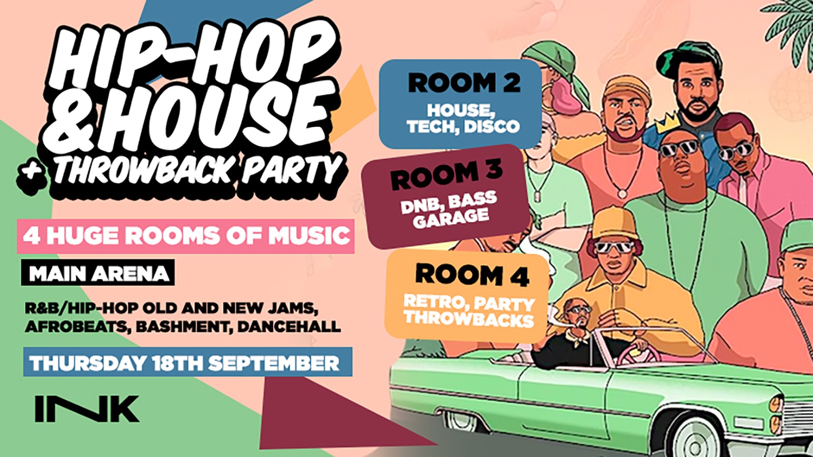 Ink. – Hip-Hop & House + Throwback Party