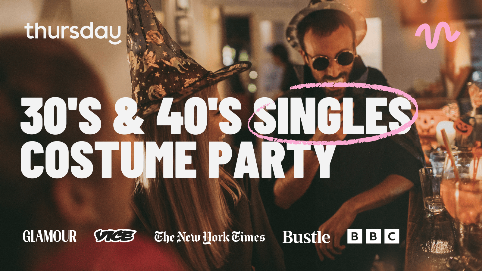 Thursday | 30’s & 40’s Singles Costume Party | St. Louis