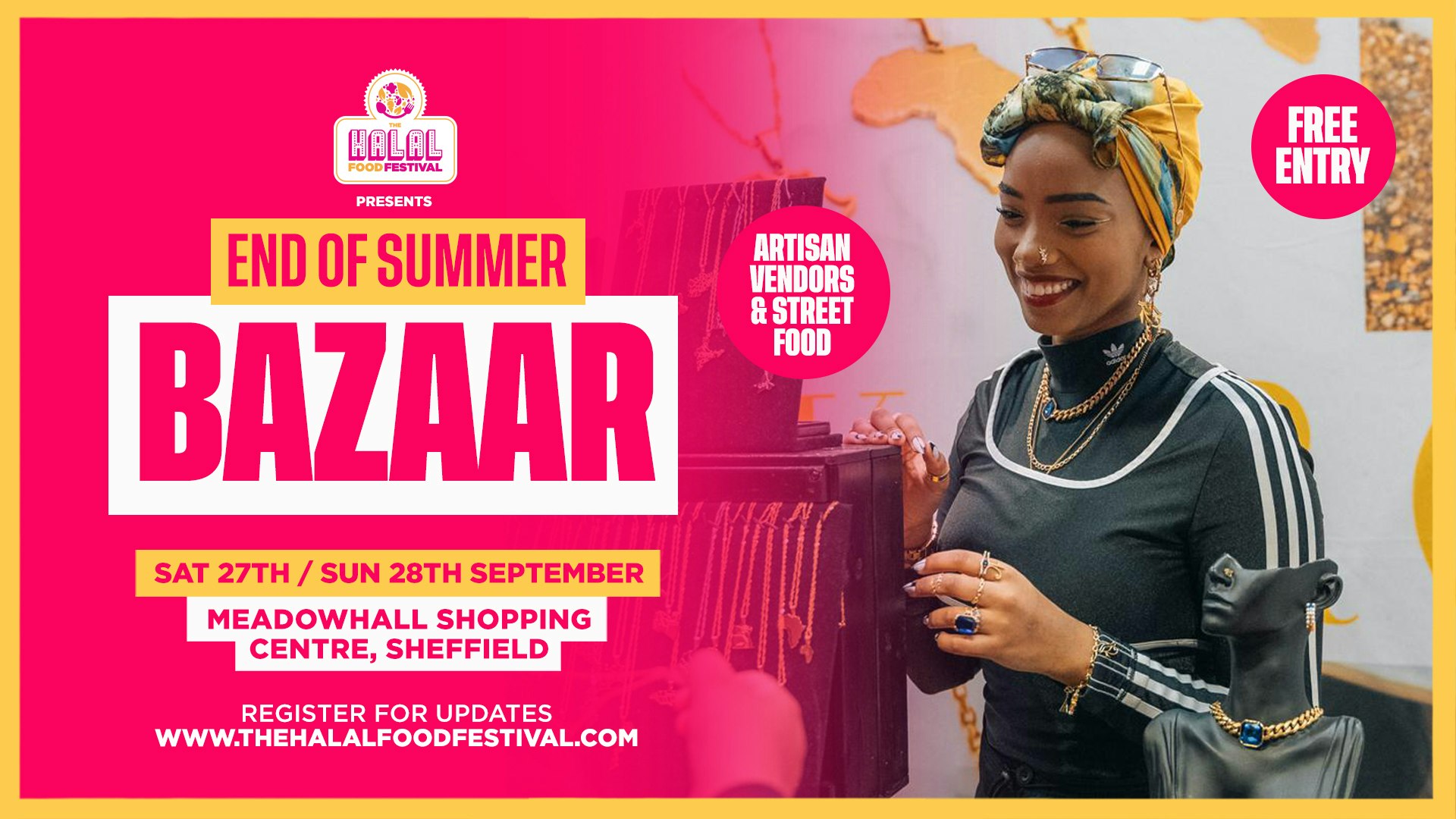 End Of Summer Bazaar – Meadowhall, Sheffield [Free Entry]