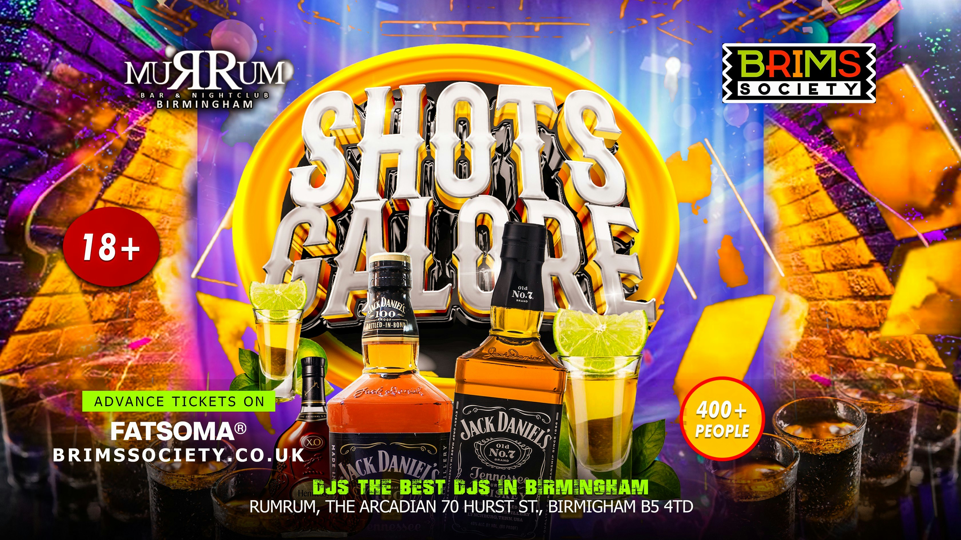 SHOTS GALORE EDT 15 | 100 FREE TICKETS | £1 SHOTS FOR THE NIGHT😱🔥