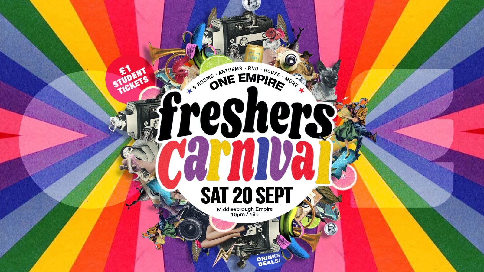 ONE: SATURDAYS – Freshers Carnival!