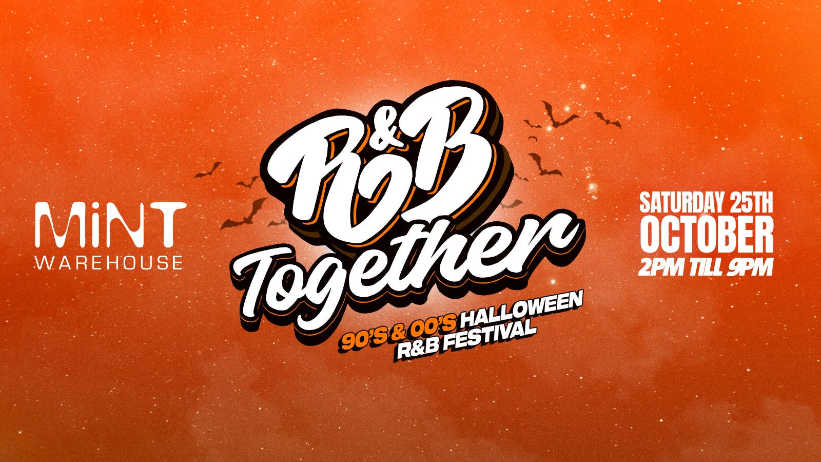 90s & 00s R&B Halloween Festival - Leeds 2025 at Mint Warehouse, Leeds ...