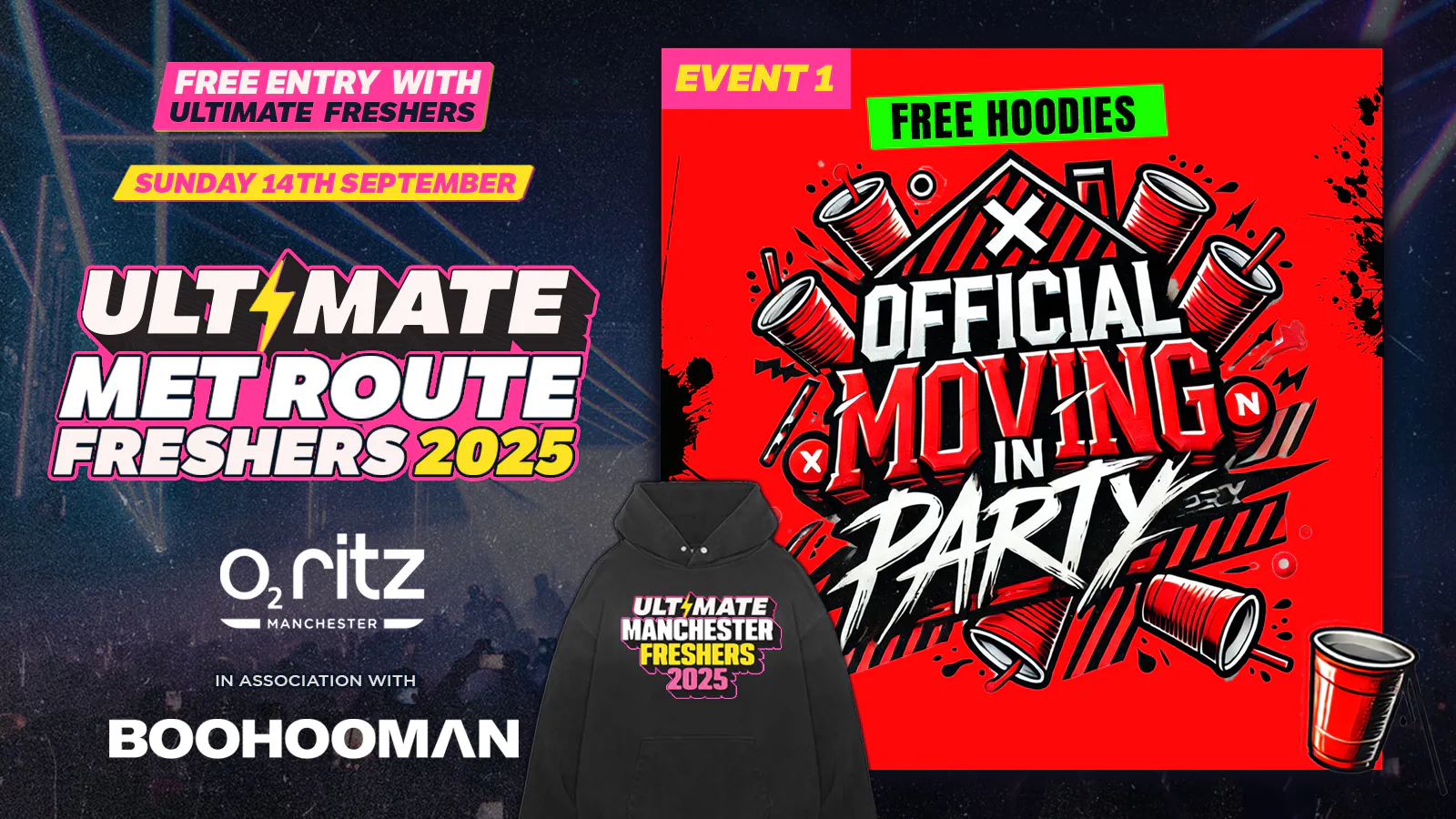 EVENT 1: OFFICIAL FRESHERS MOVE IN PARTY! 🏠‼️ ONLY 50 TICKETS LEFT‼ ...