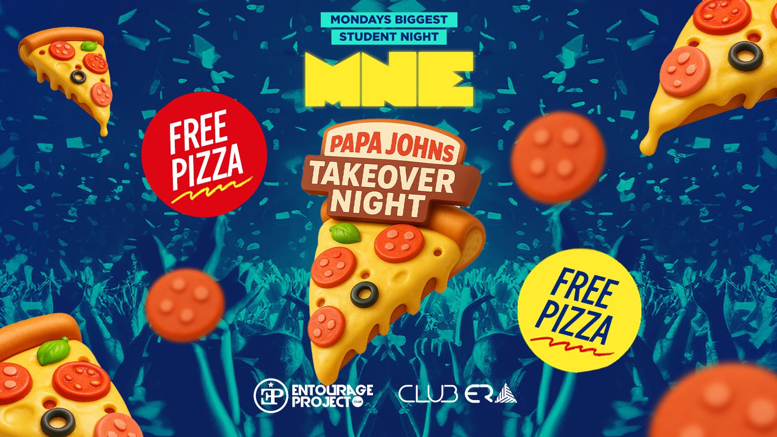MNE – PAPAJOHNS TAKEOVER NIGHT💙🍕