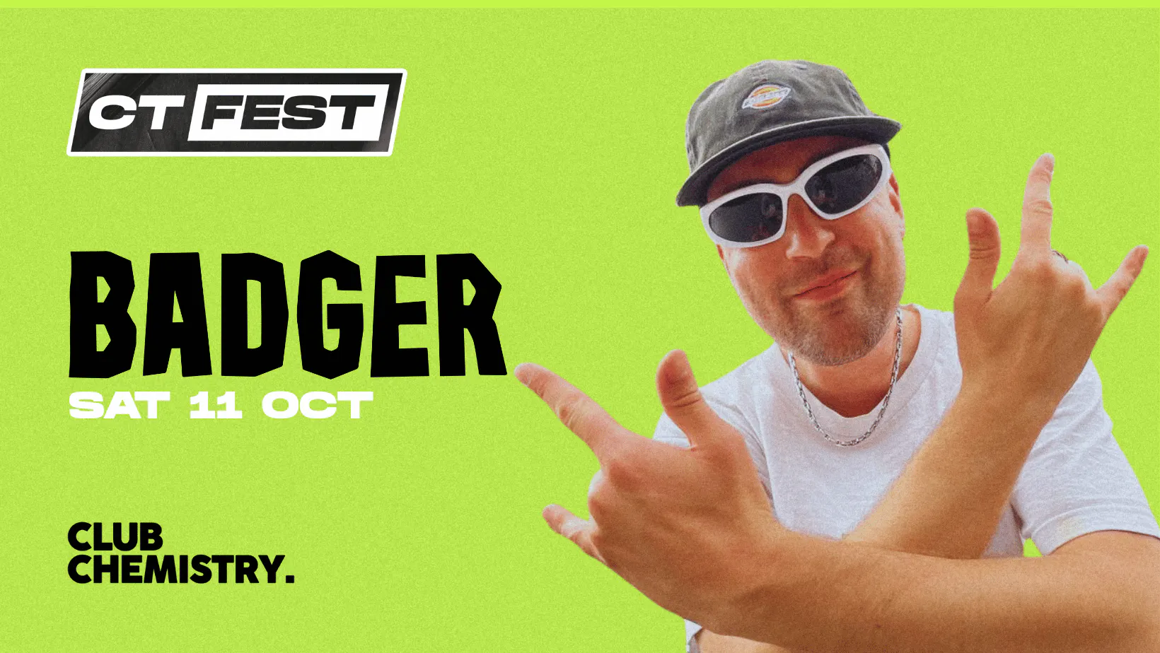 CT Fest ∙ BADGER (360° rave) *85% TICKETS SOLD* at Club Chemistry ...