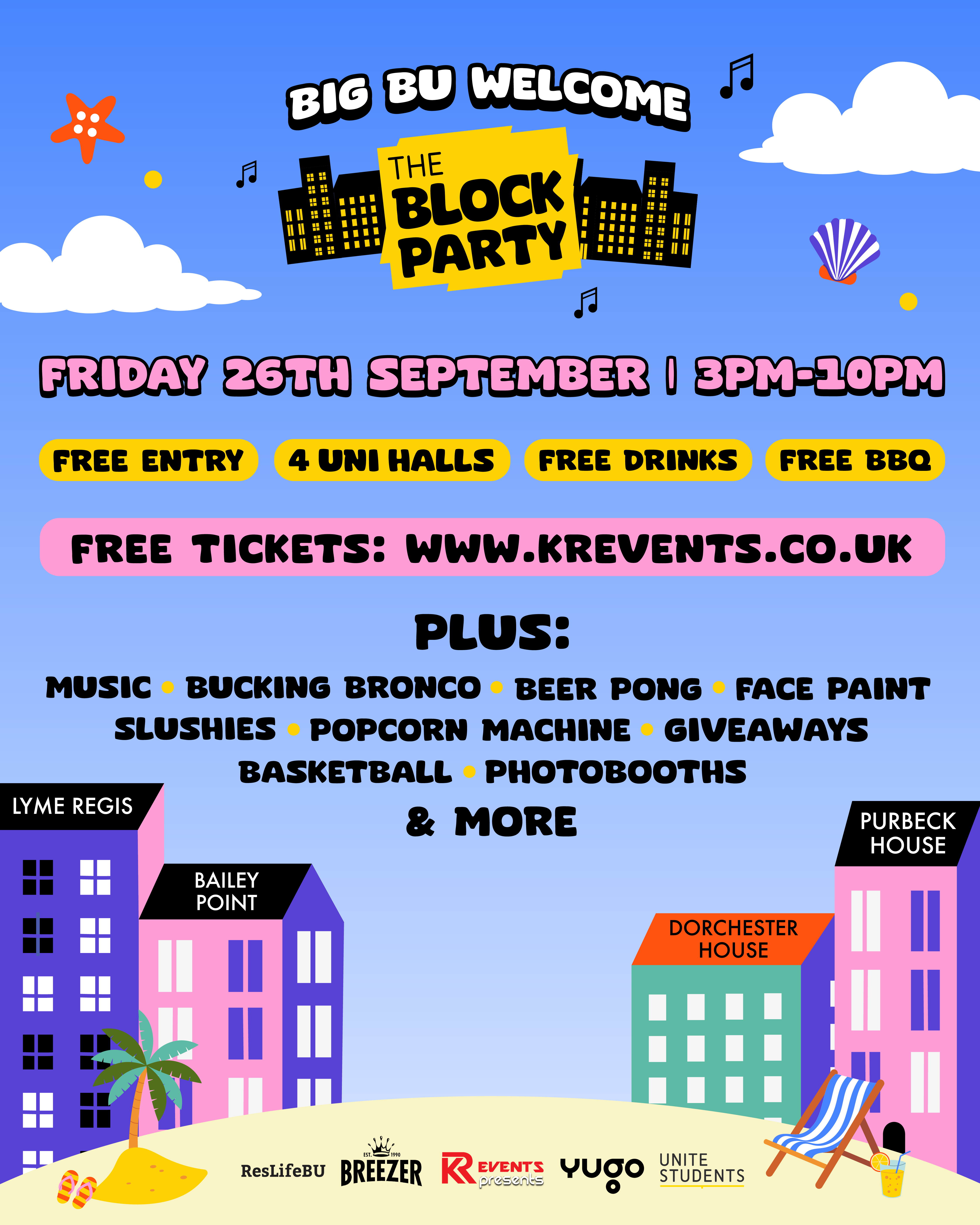 THE BLOCK PARTY (Big BU Welcome Party)