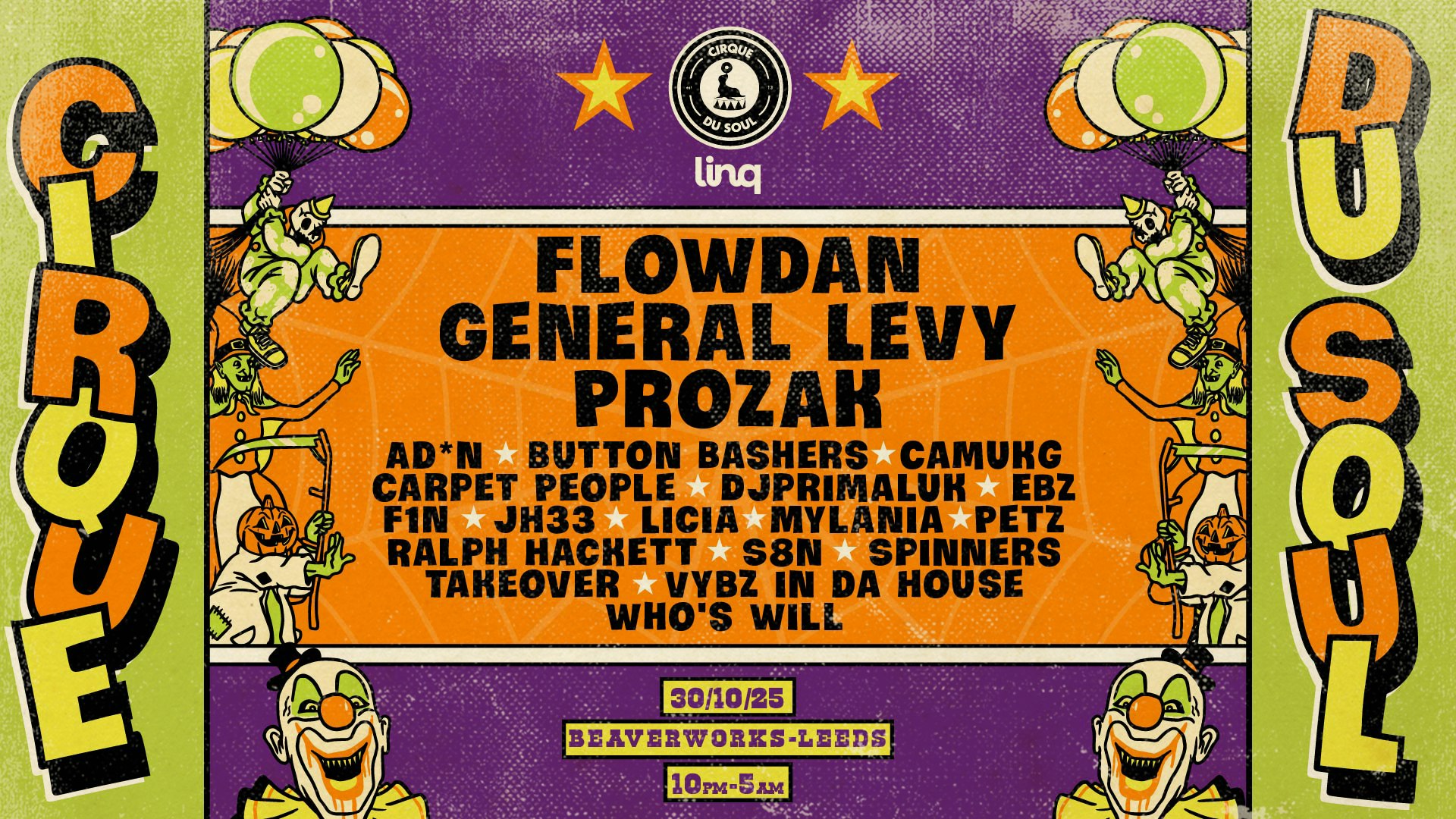 Cirque Du Soul: Leeds // Halloween
