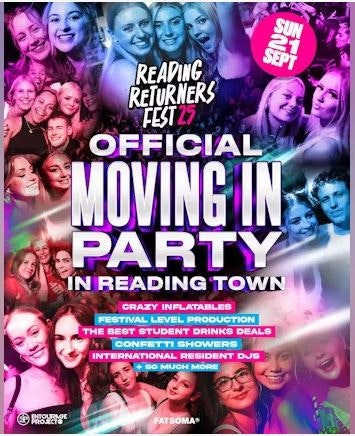 TOWN’S OFFICIAL MOVING IN PARTY VIP BOOTHS