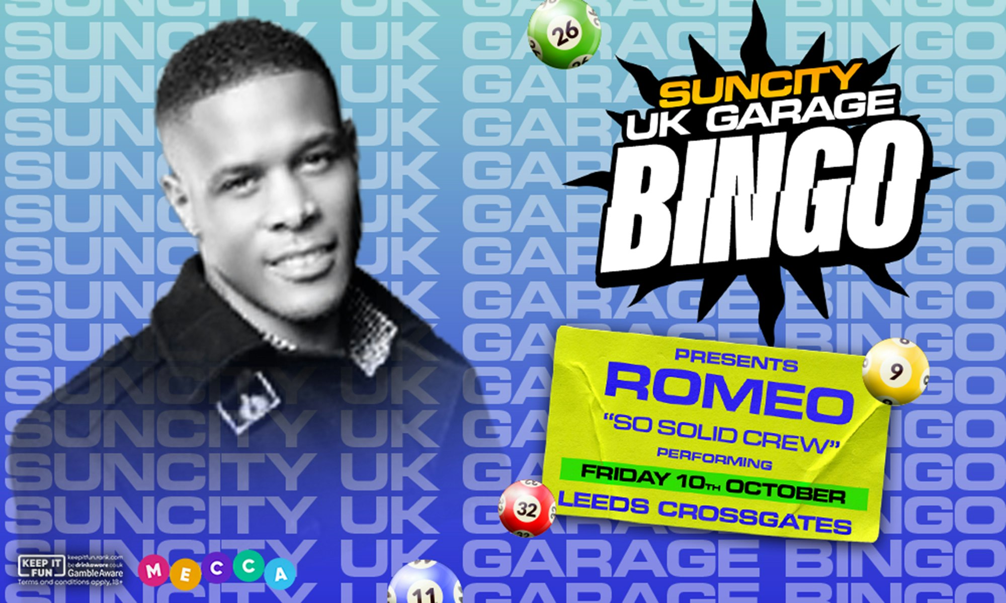 UK GARAGE BINGO in LEEDS | MC ROMEO SO SOLID