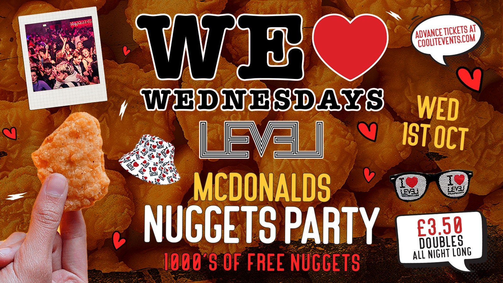 WE LOVE ❤️ WEDNESDAYS : MCDONALDS PARTY 🍔 1000 FREE NUGGETS! LIVERPOOL’S LEGENDARY WEDNESDAY NIGHT