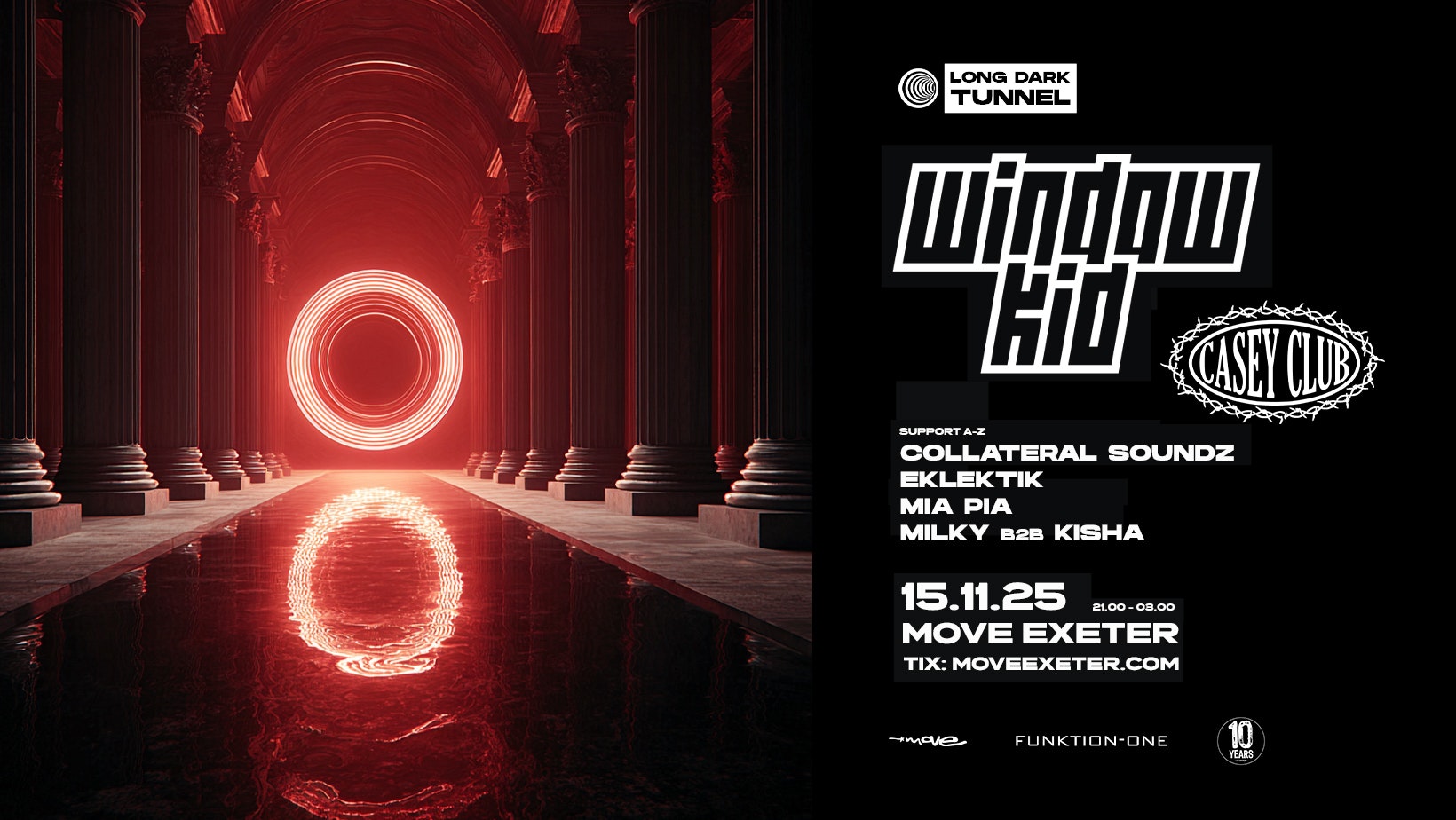 LDT Presents: Window Kid + Casey Club | Move Exeter 15.11.25
