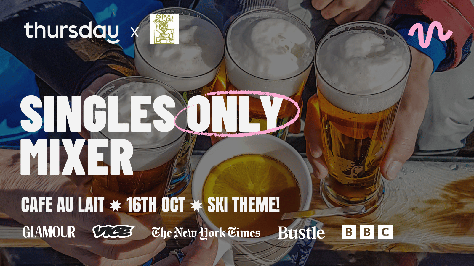 Thursday | Flirt & Flow at Cafe au Lait (All Ages) | Antwerp