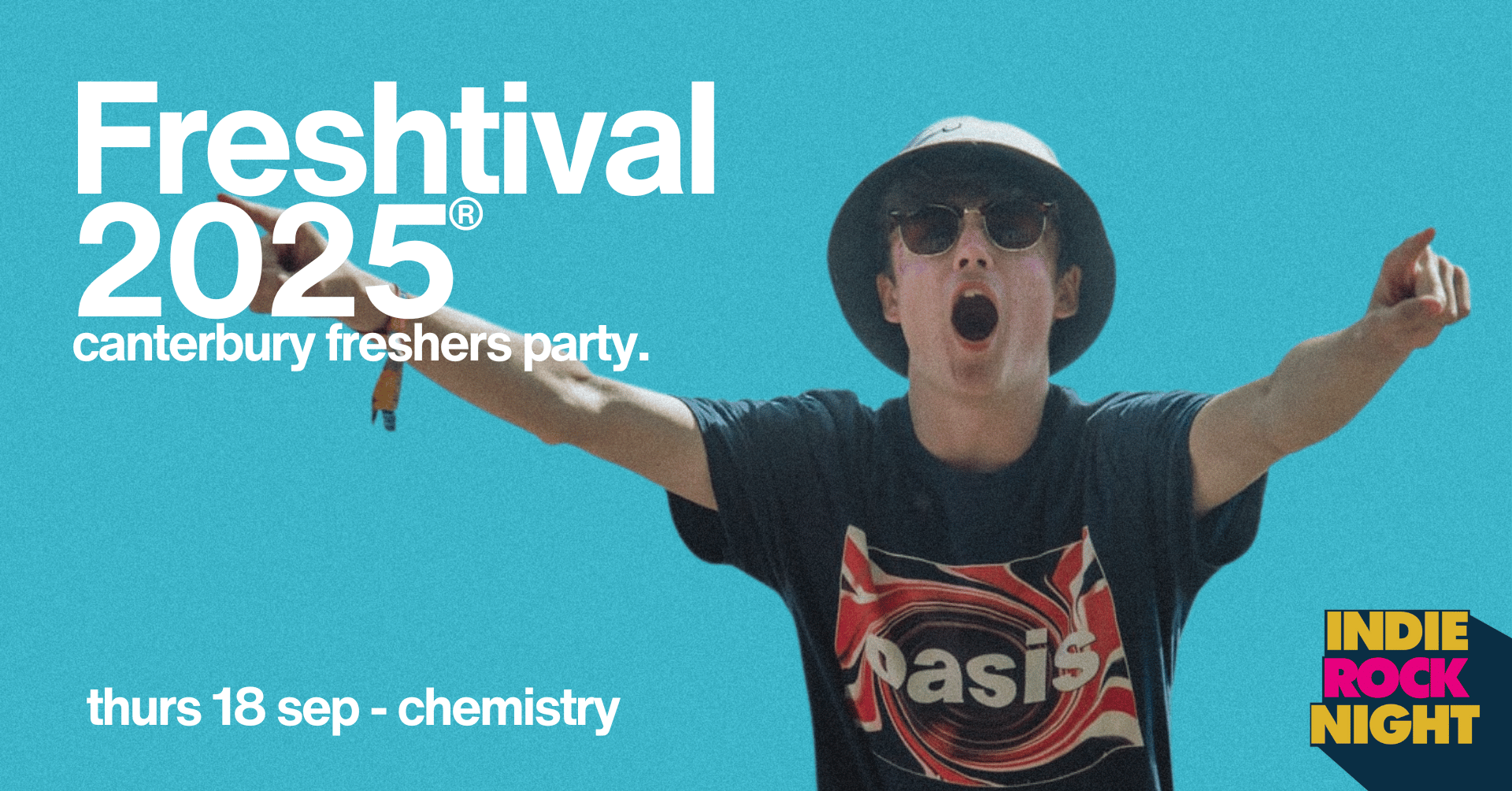 Indie Rock Night ∙ FRESHTIVAL 2025 | Club Chemistry (NOT Tokyo Tea Rooms)